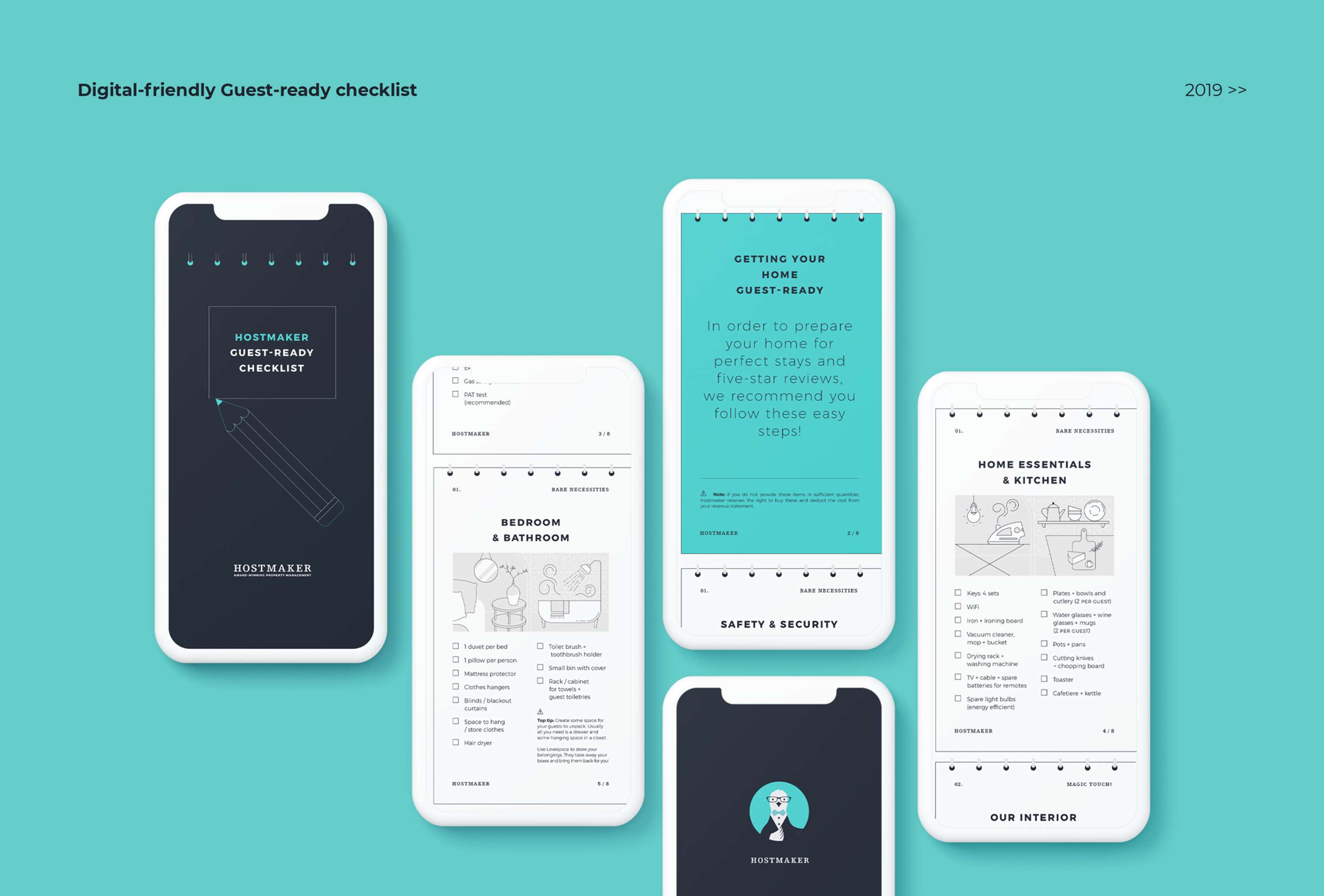 Hostmaker Brand Evolution IV - Creating mobile-friendly coms. by Hostmaker
