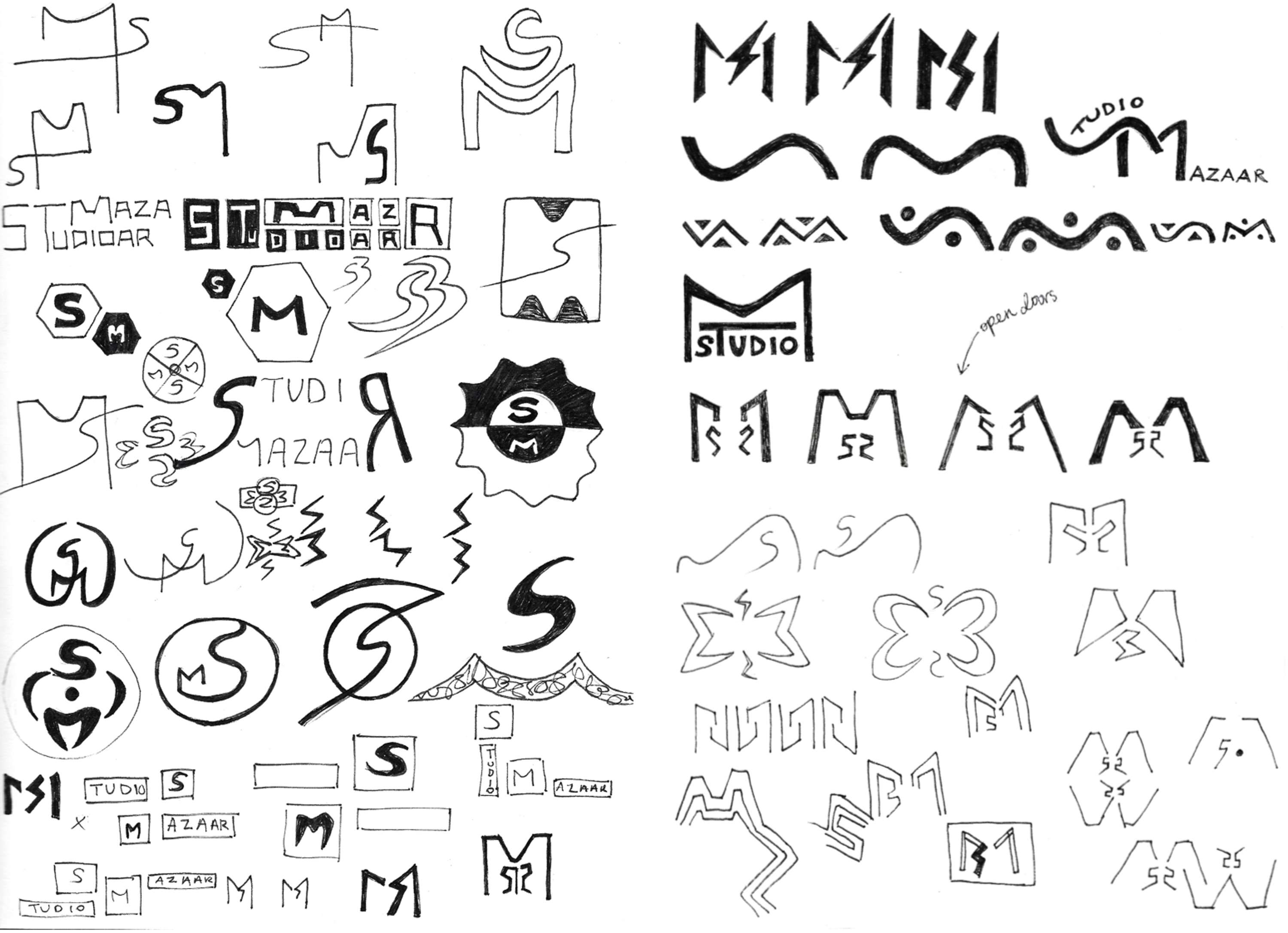 Studio Mazaar Branding by Leila George