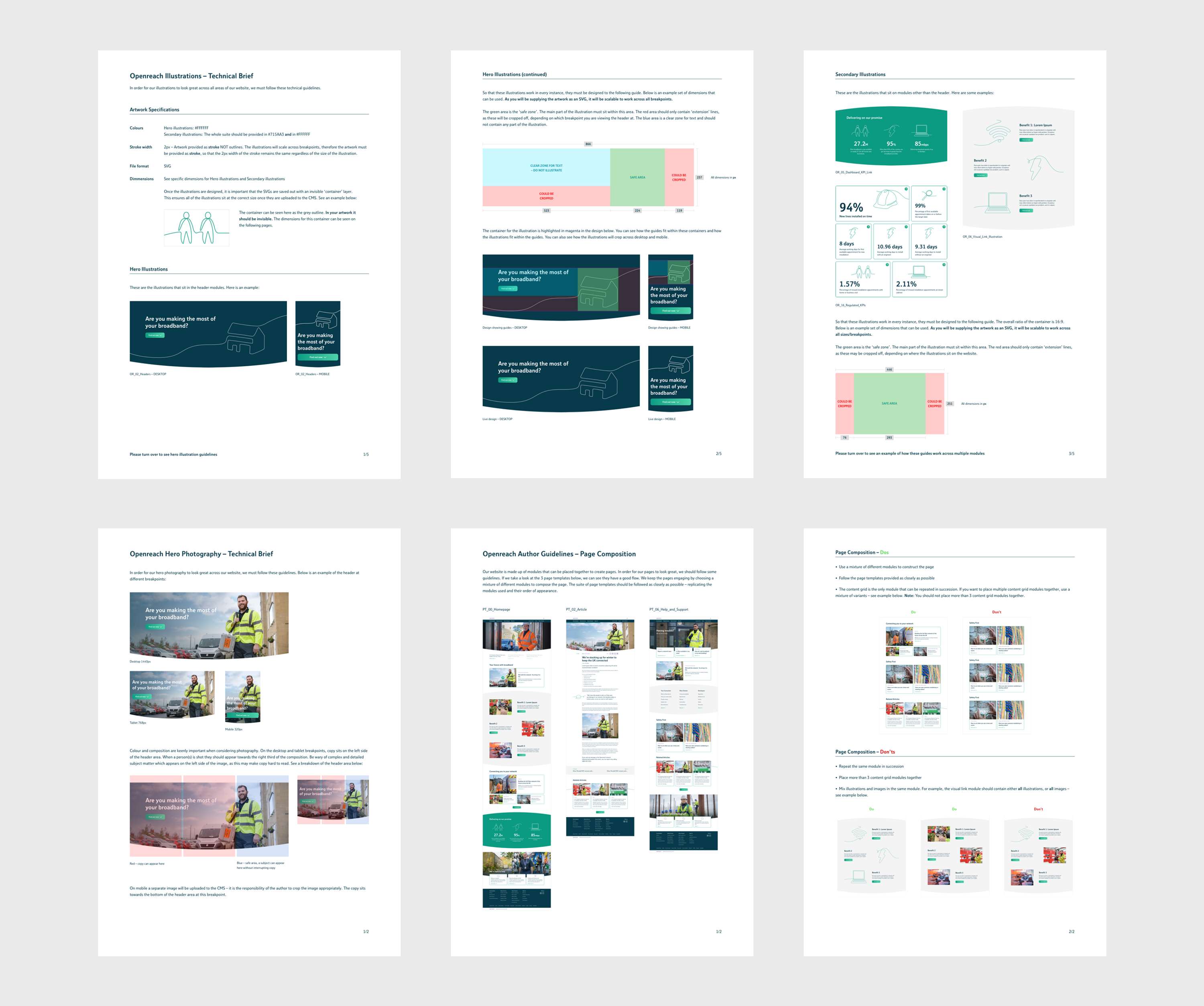 Openreach, Website by Jennie Clark