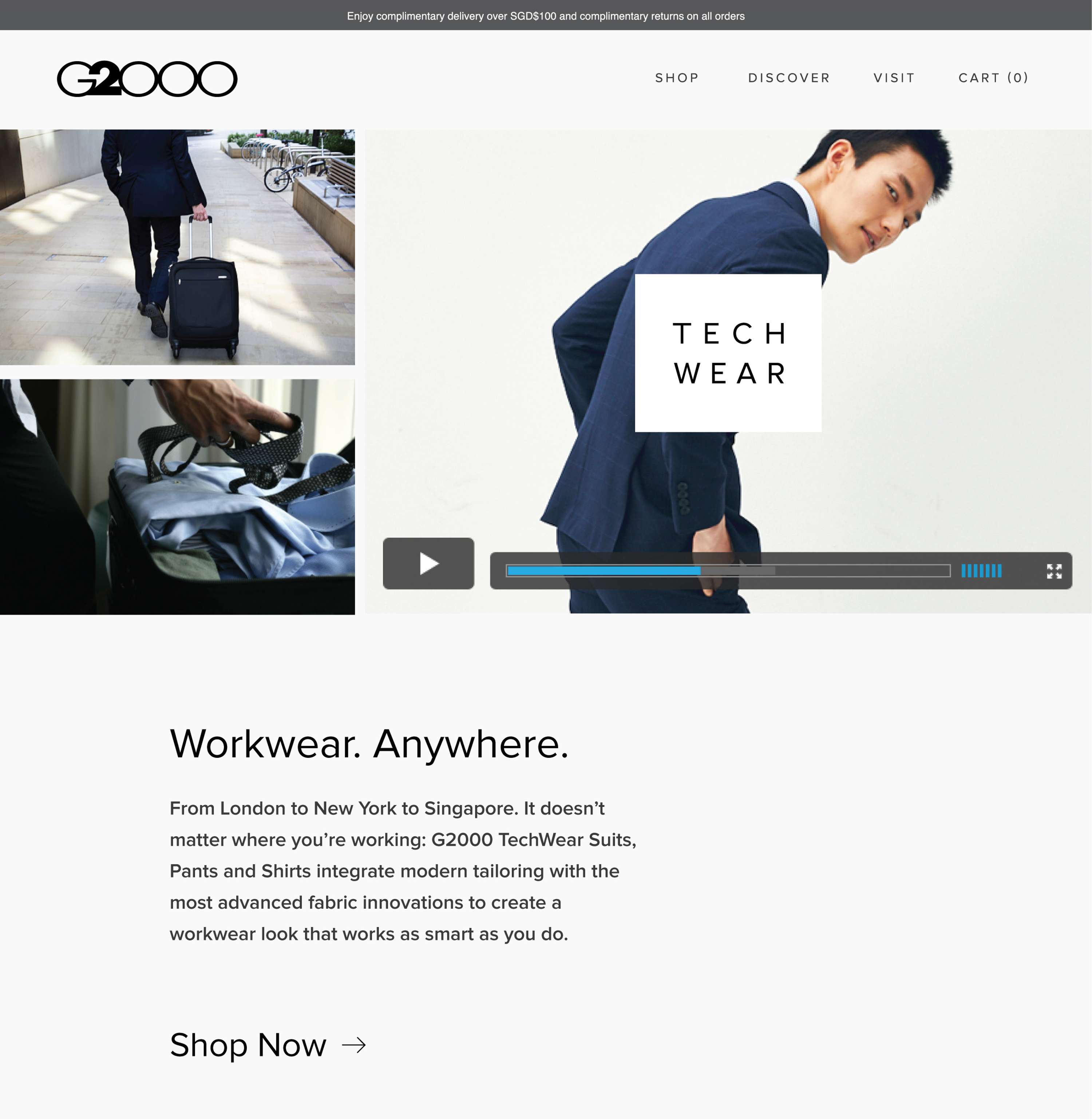 G2000 Techwear by Seed Creative Consultants