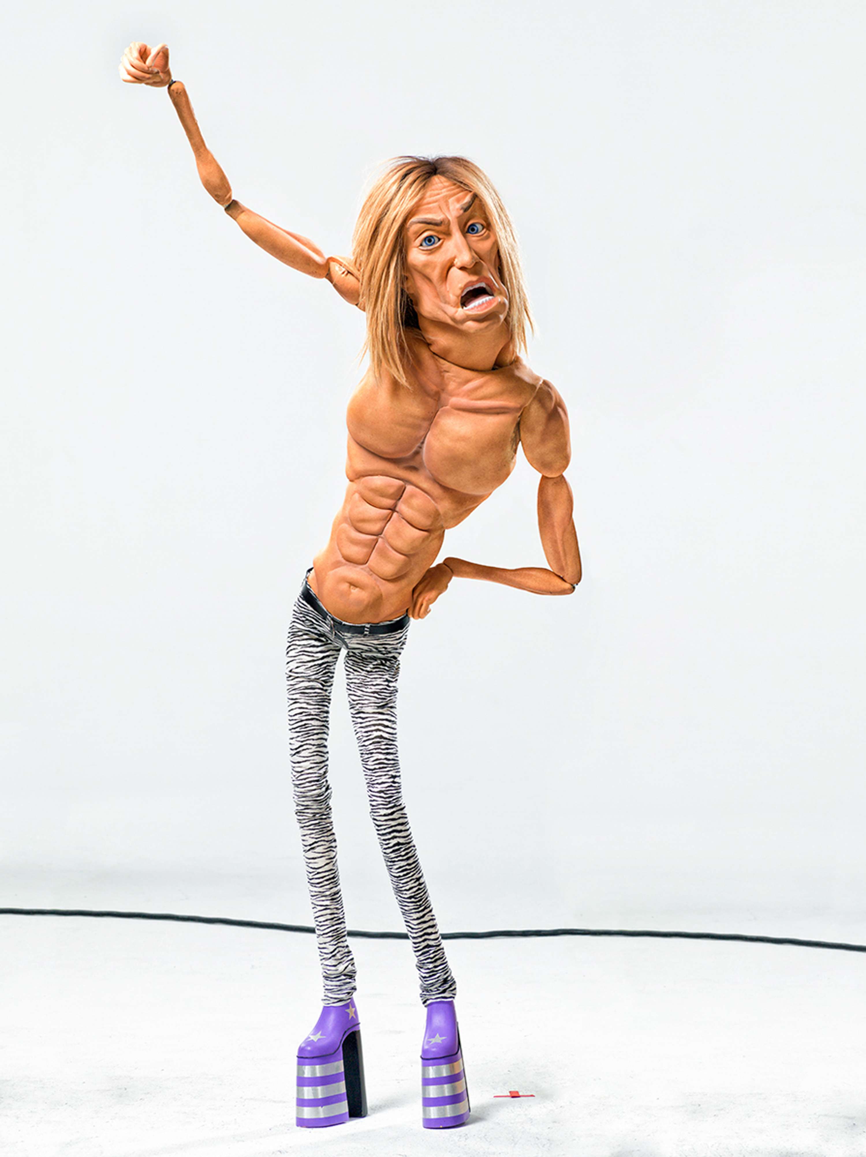 Iggy Pop by Jad Oakes