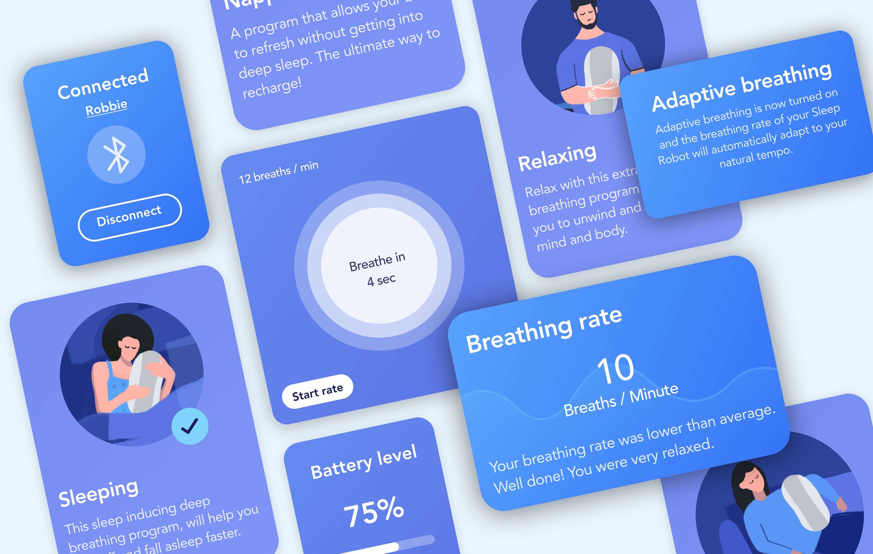 Somnox Sleep Robot app by Lianne Siemensma