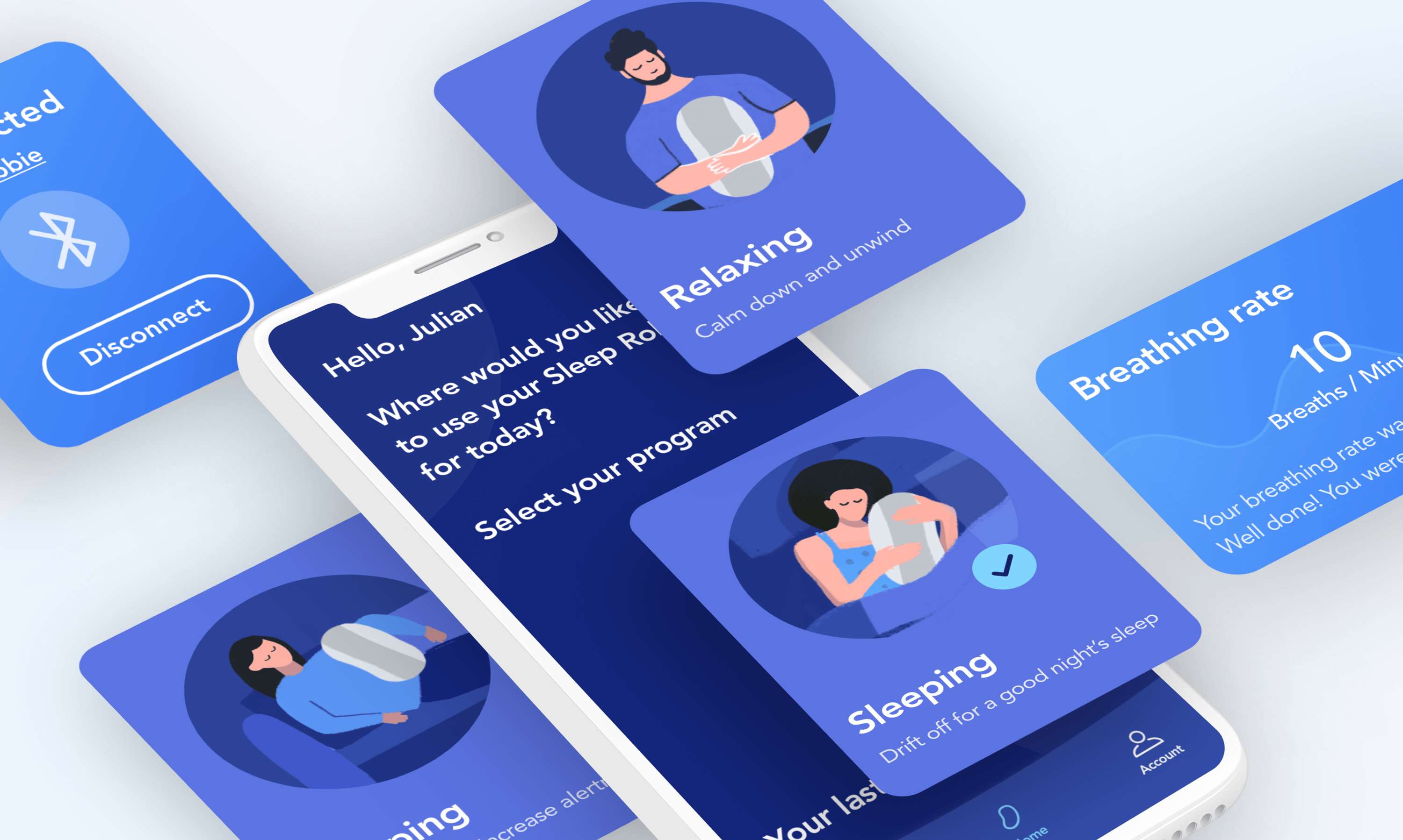 Somnox Sleep Robot app by Lianne Siemensma