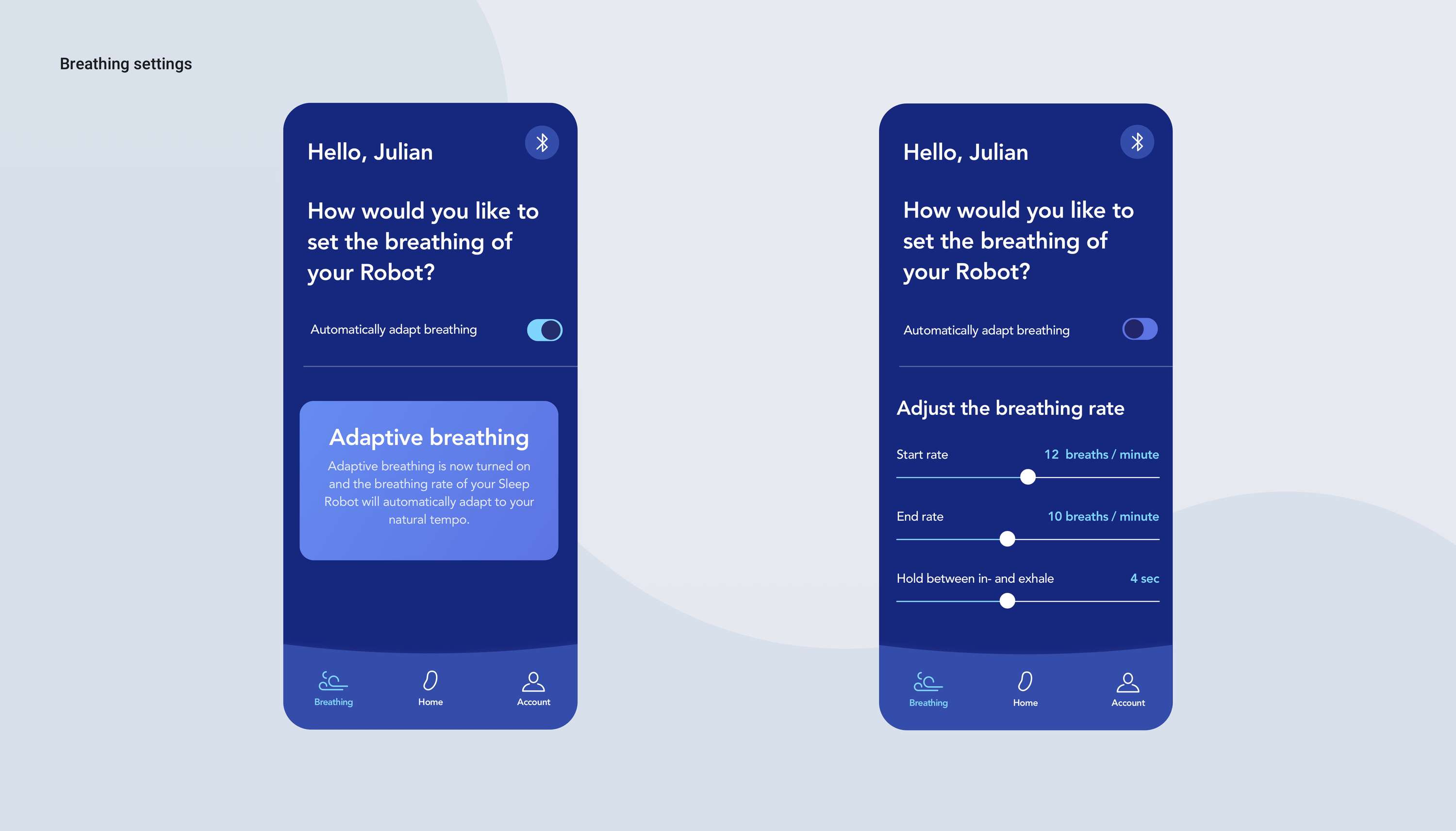 Somnox Sleep Robot app by Lianne Siemensma