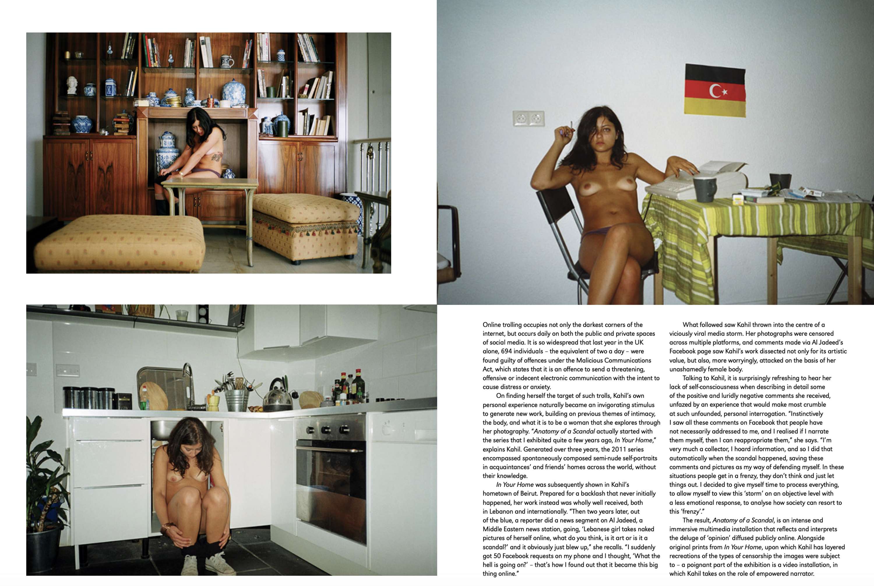 Archive interview with Rasha Kahil by Charlotte Harding