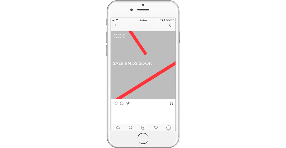 COS Sale Animations by LUKE GREAVES