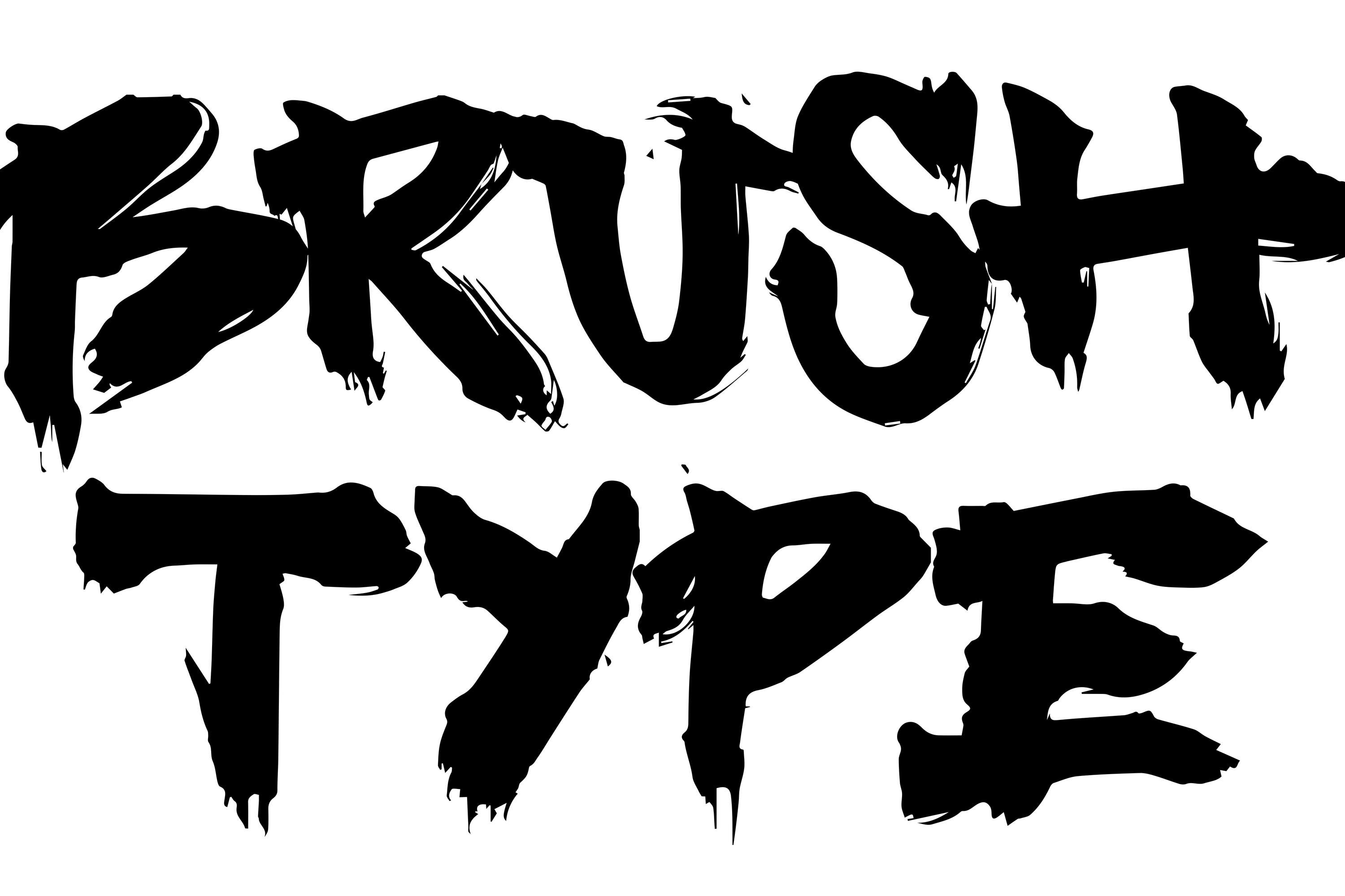 BDF Typeface 2019 by Irish Nicole Abenoja