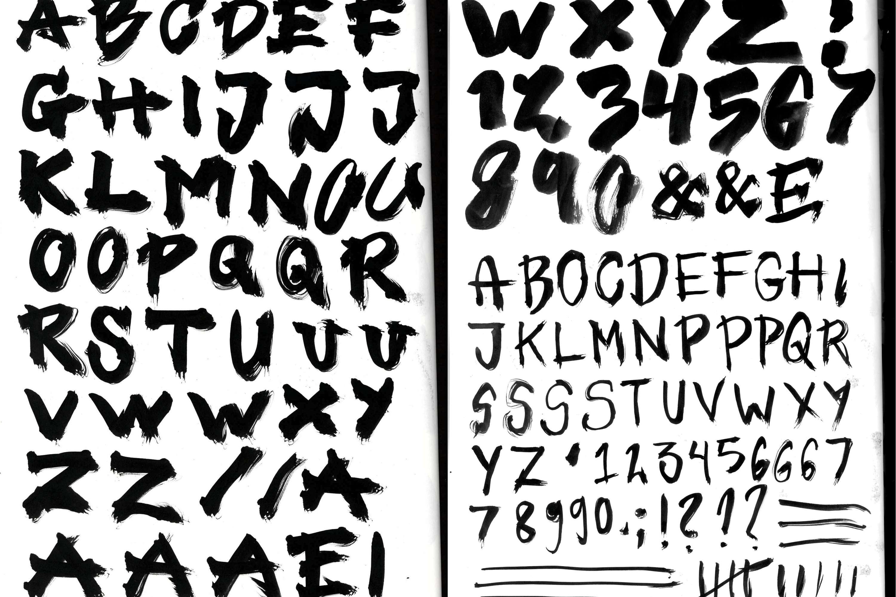 BDF Typeface 2019 by Irish Nicole Abenoja