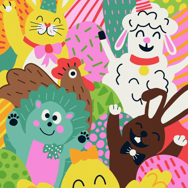 Larry's Tale & Spring Stickers by Louis Tweed