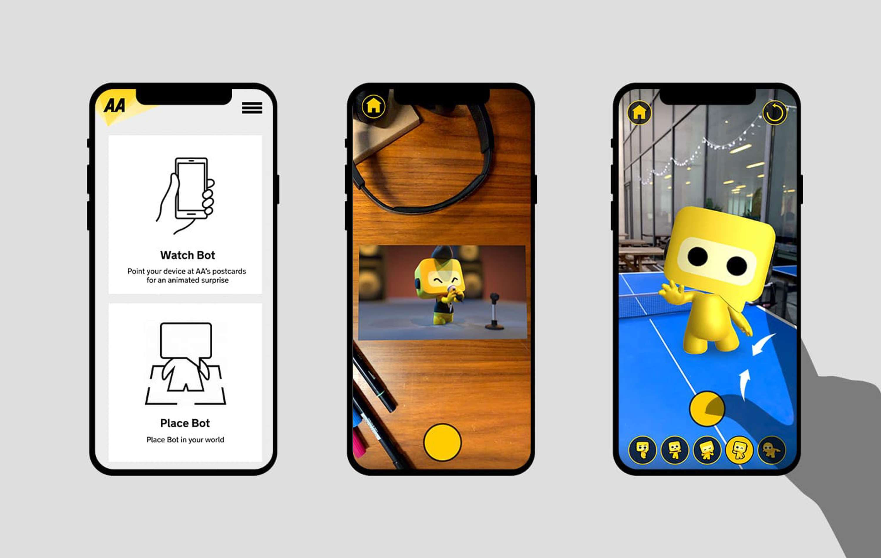 AA Bot - Augmented Reality by Raquel Freitas