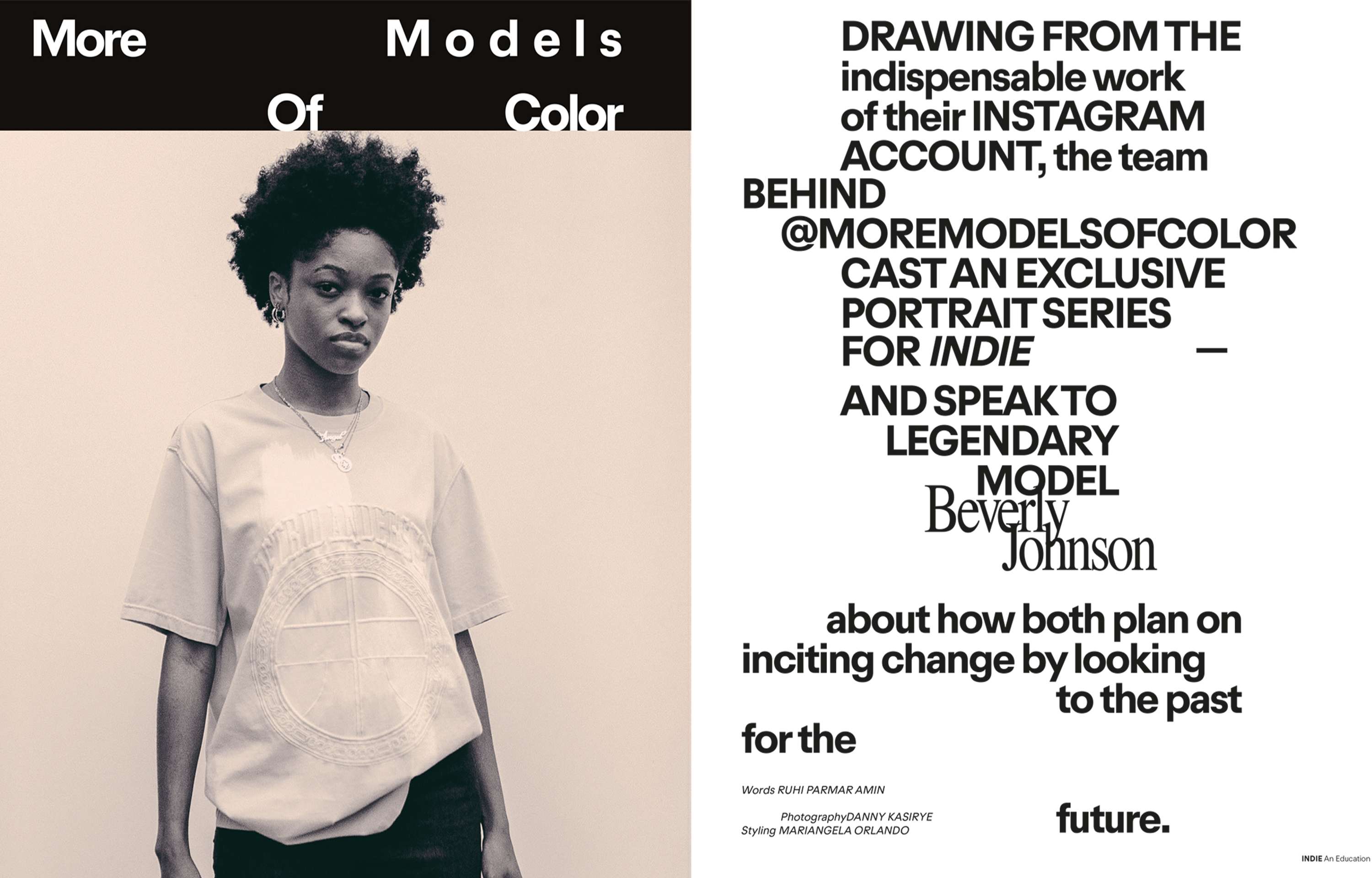 More Models Of Color - INDIE An Education ISSUE 63 by Mariangela Orlando
