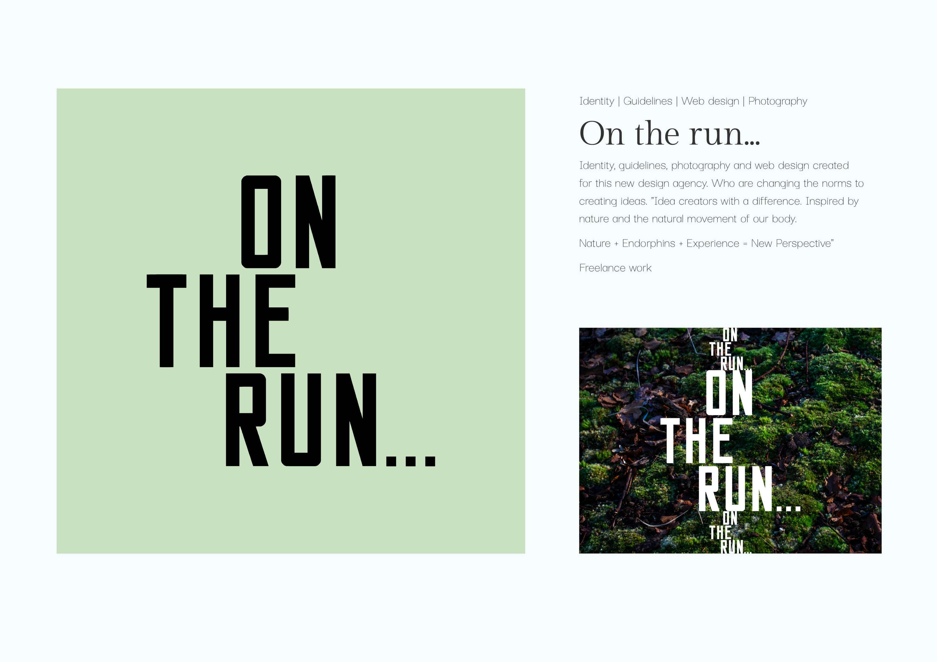 On the run... by Luana D'Elias Thomas