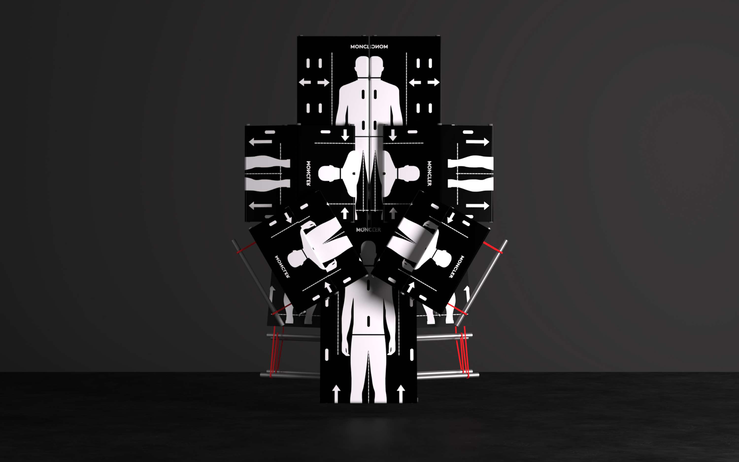 Visualisation/Animation Moncler FW20 by Akshay Depala