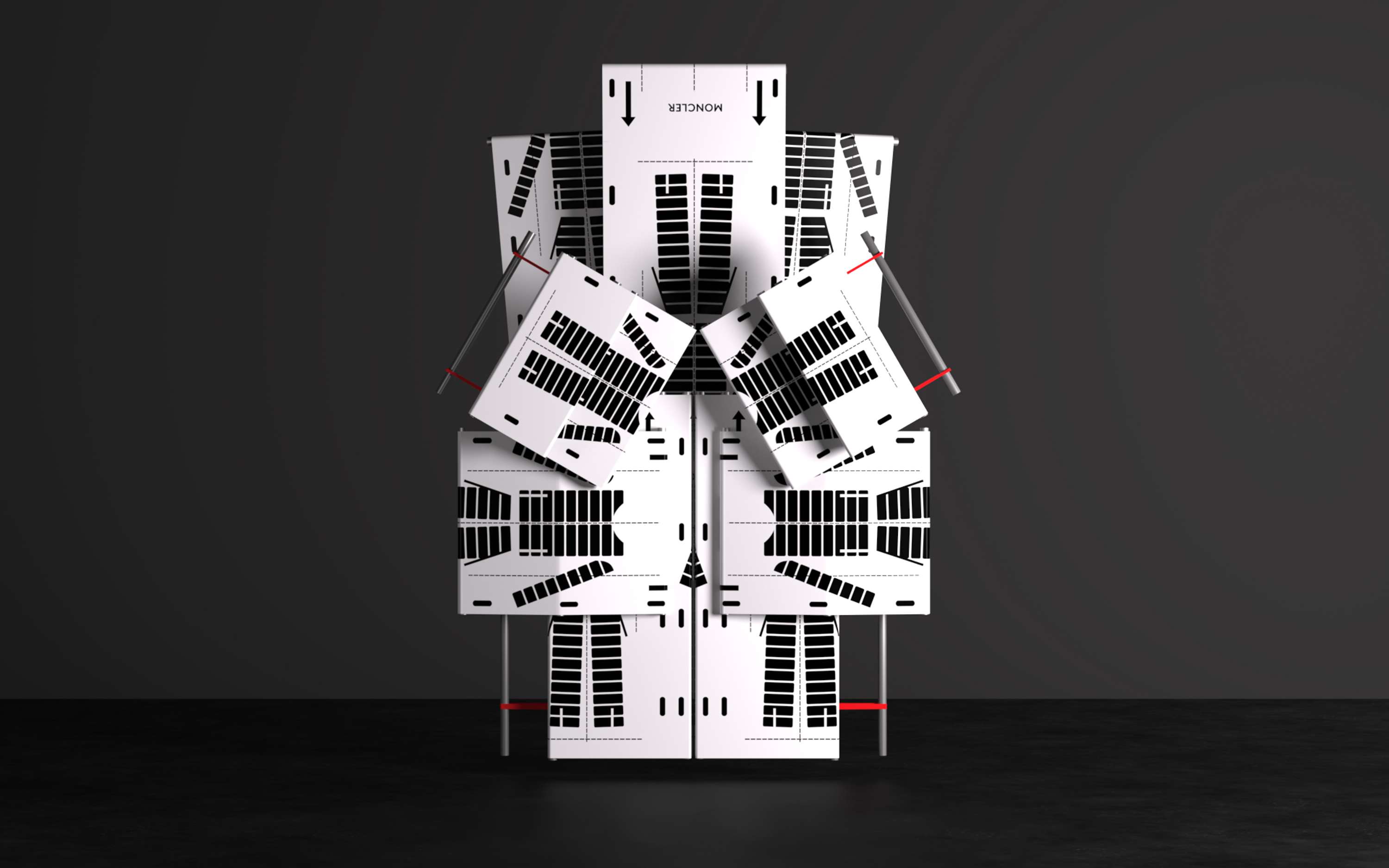 Visualisation/Animation Moncler FW20 by Akshay Depala