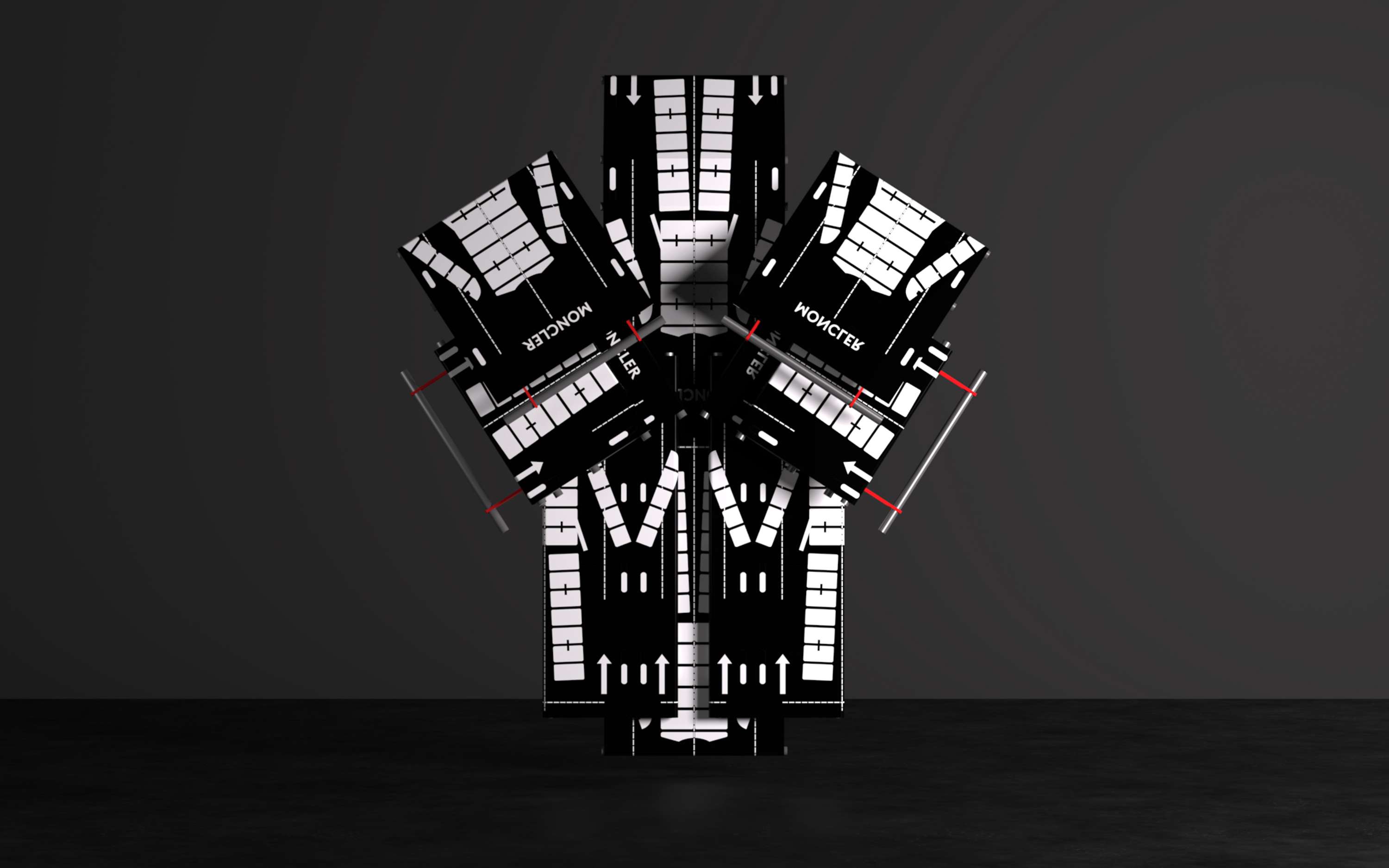 Visualisation/Animation Moncler FW20 by Akshay Depala