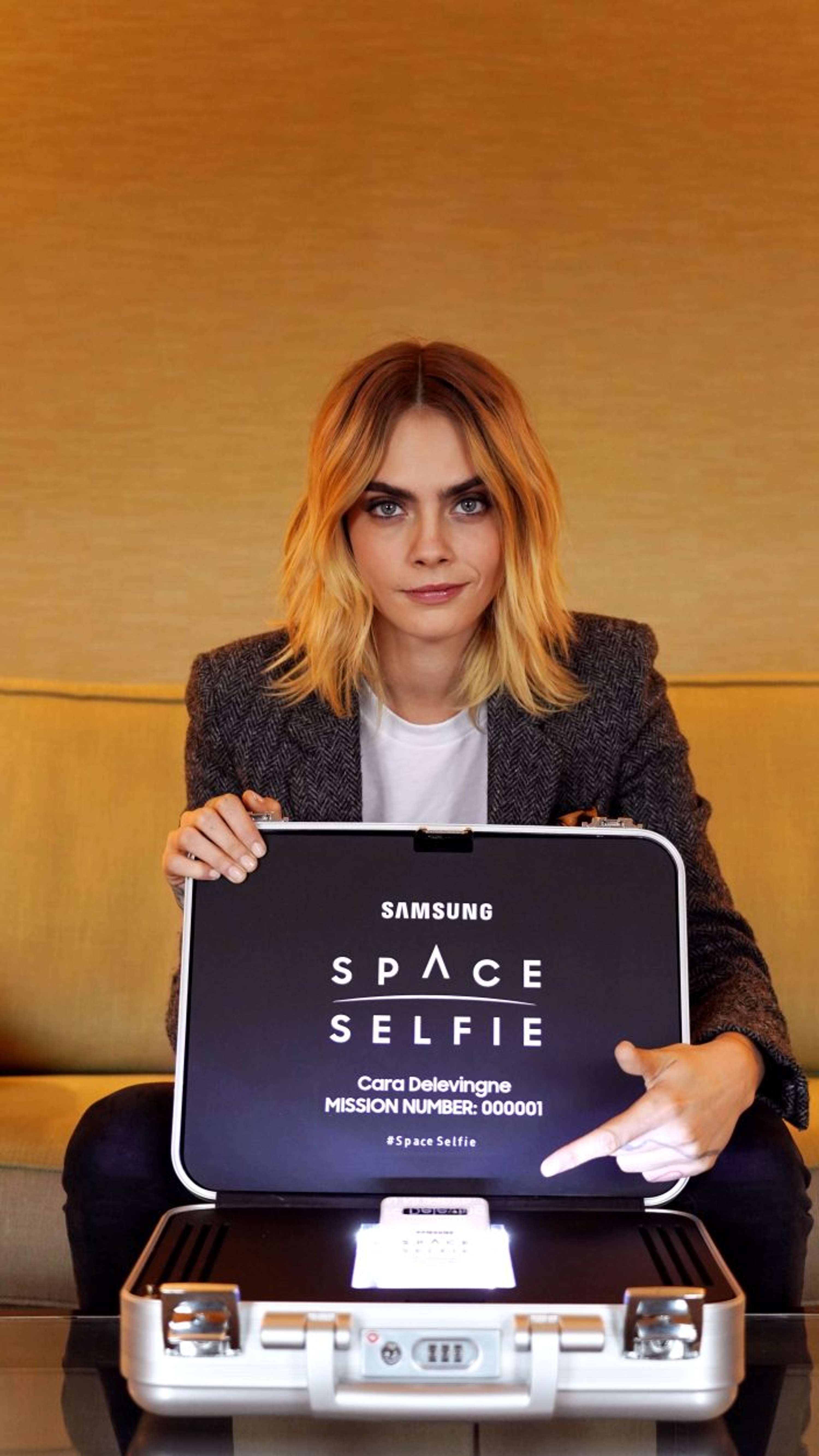 Samsung - Sending Selfies into Space by Felicity Garrard