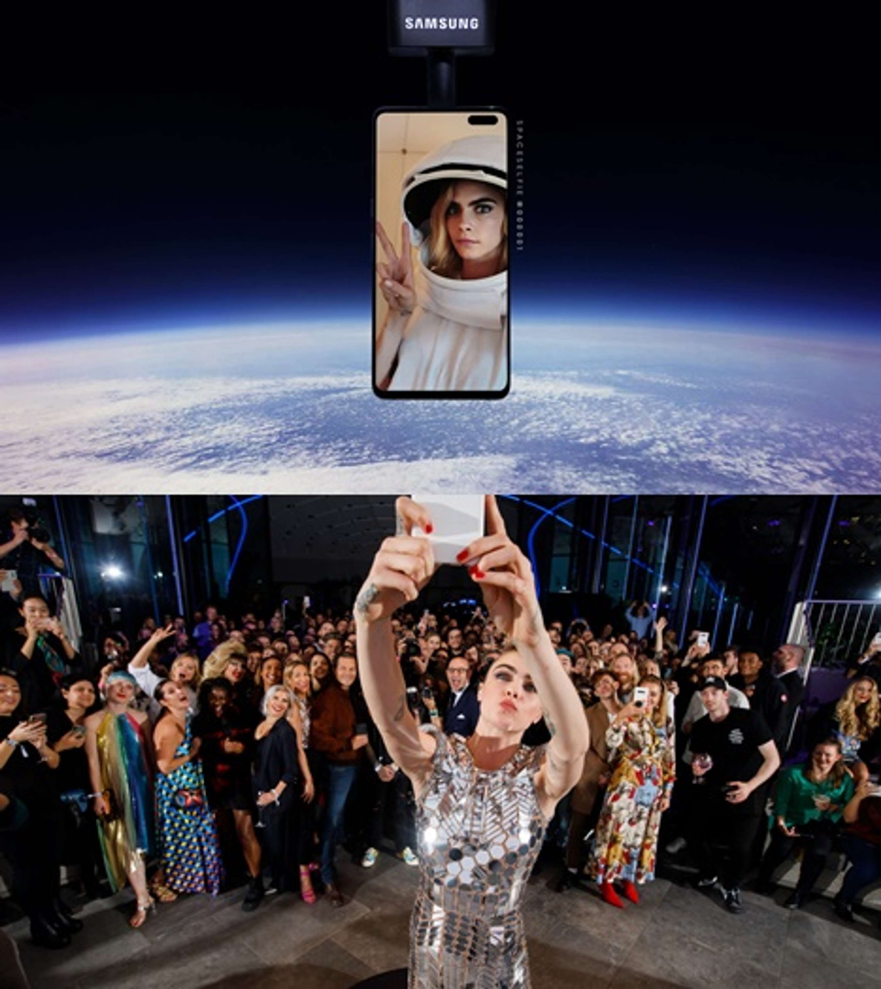 Samsung - Sending Selfies into Space by Felicity Garrard