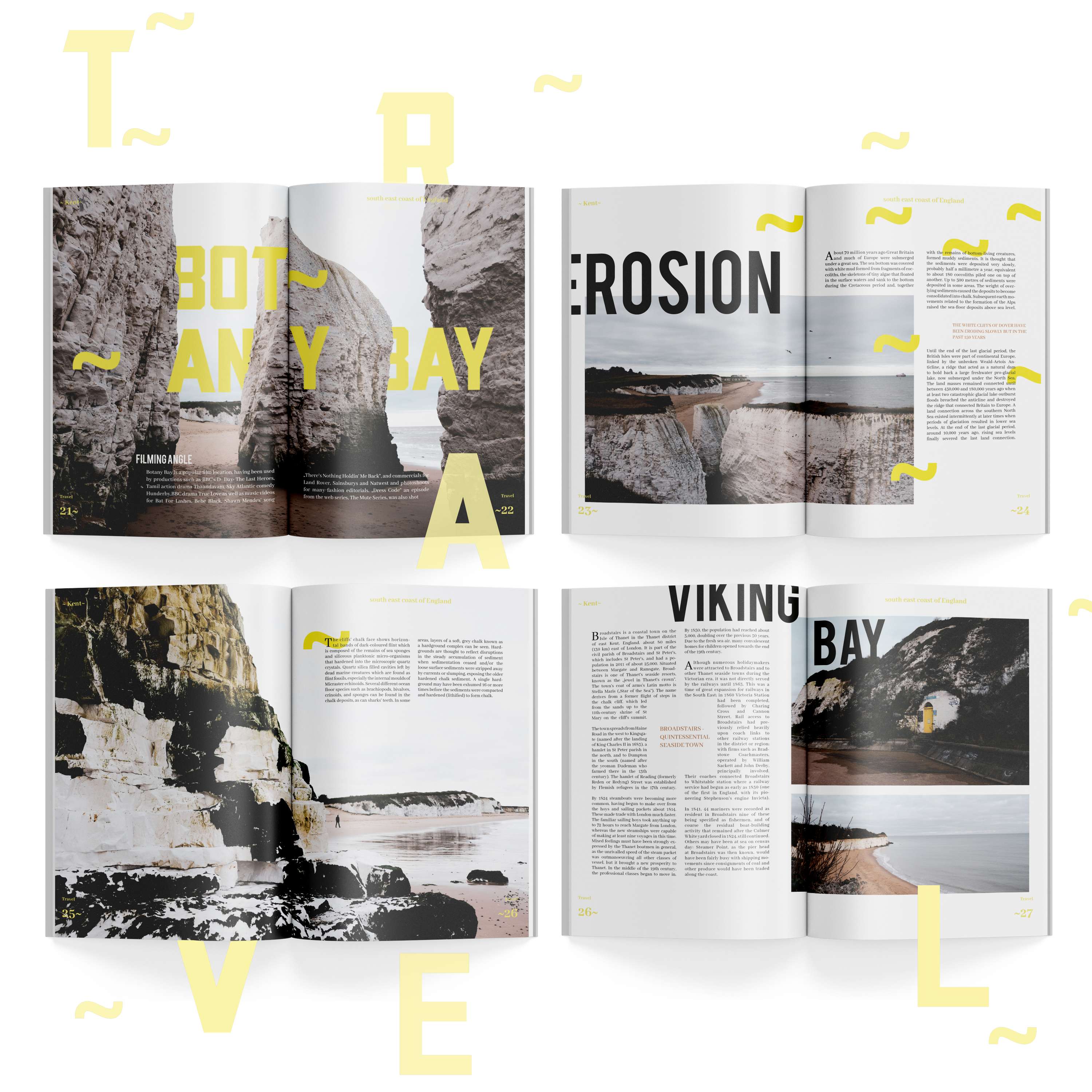 Travel magazine by Tereza Dolezalova