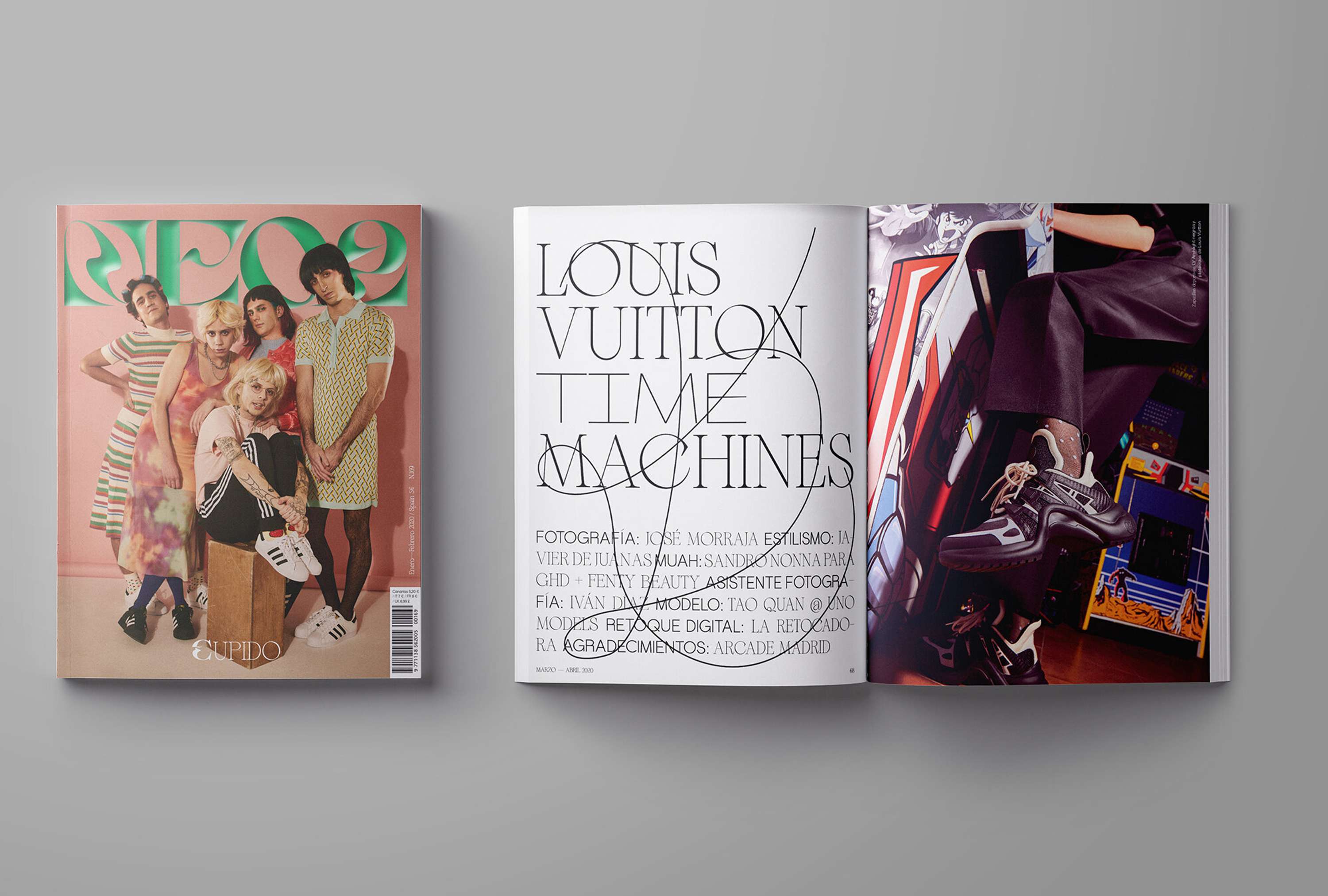 NEO2 brand  + printed magazine by Yarza Twins