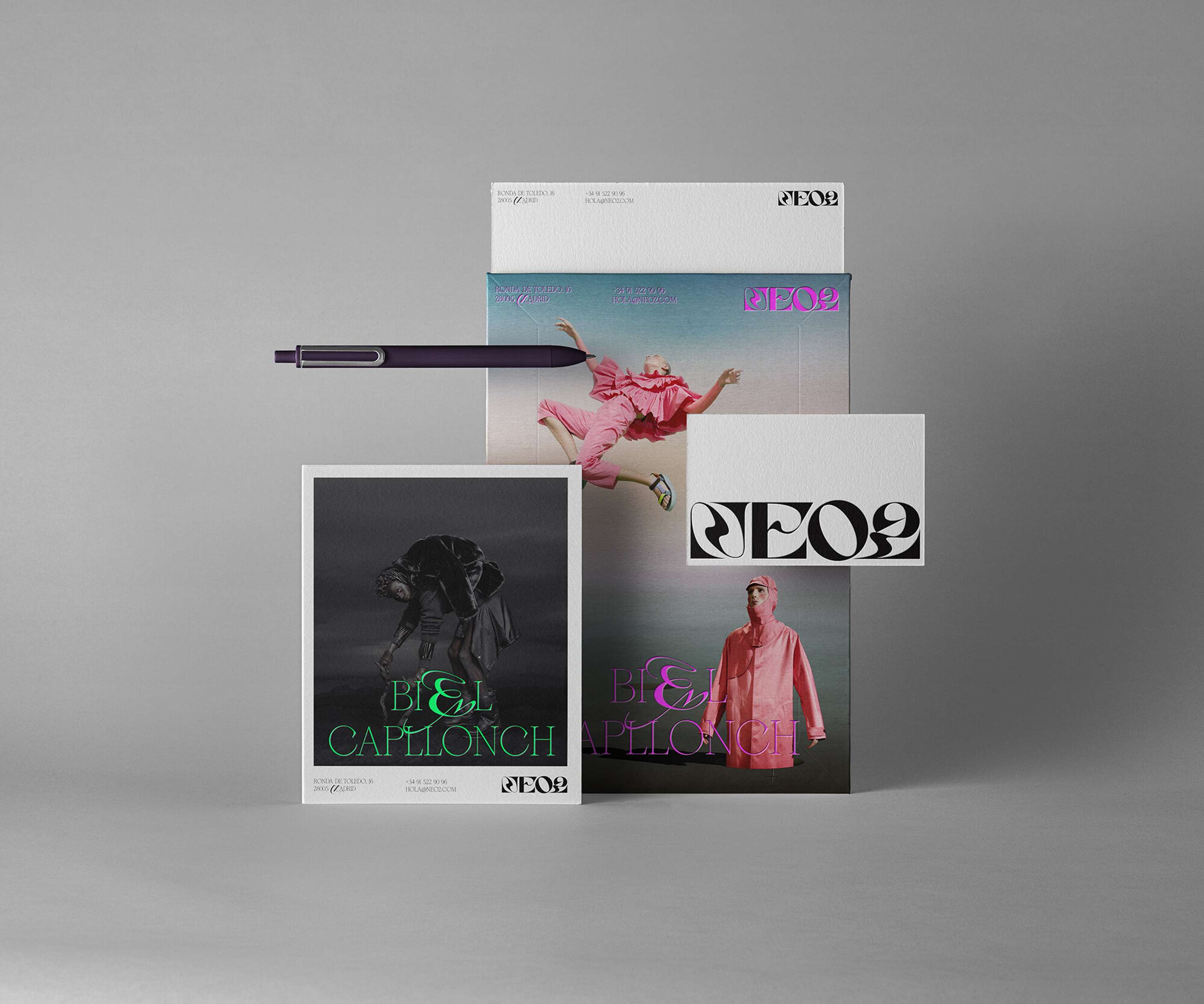 NEO2 brand  + printed magazine by Yarza Twins