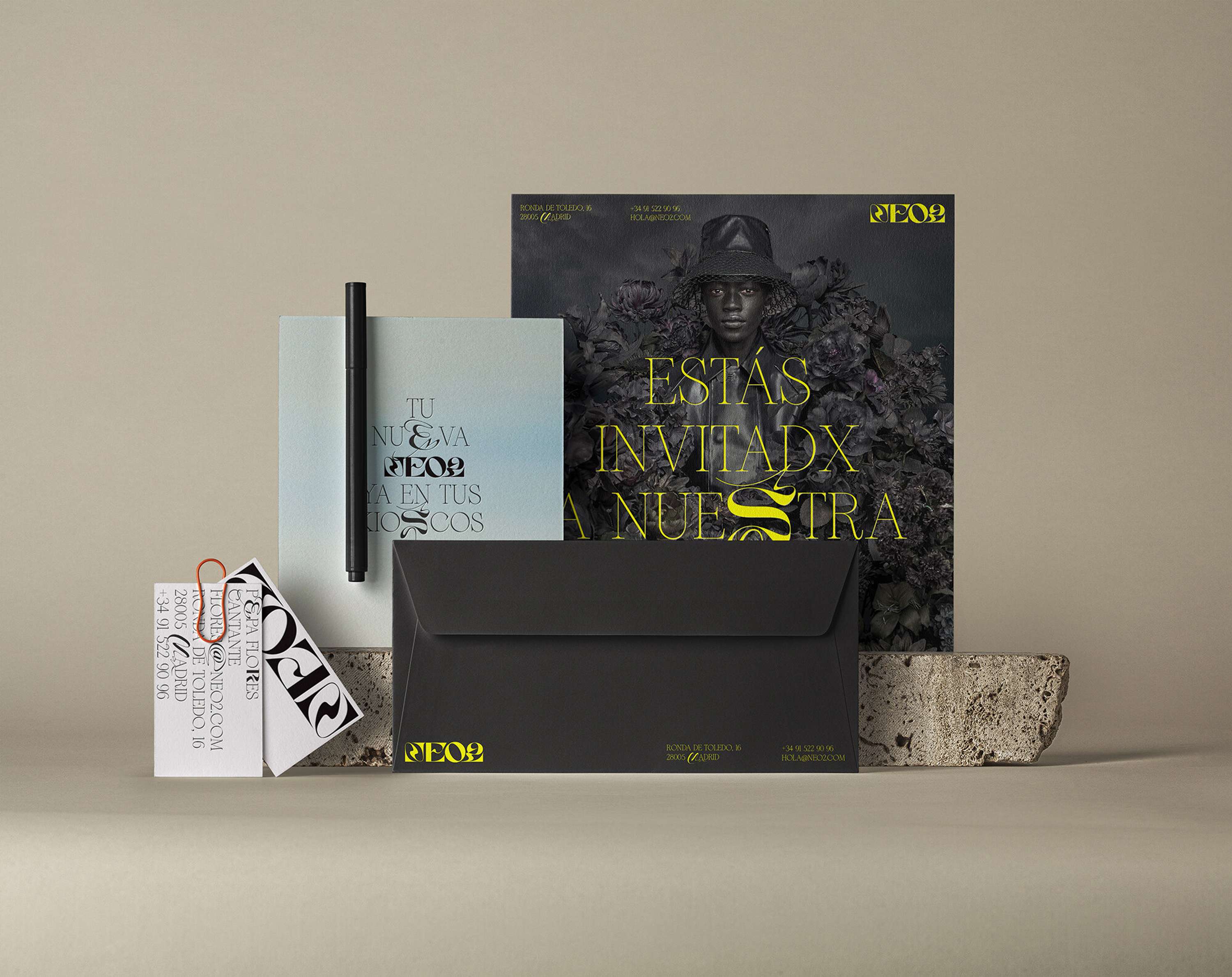 NEO2 brand  + printed magazine by Yarza Twins