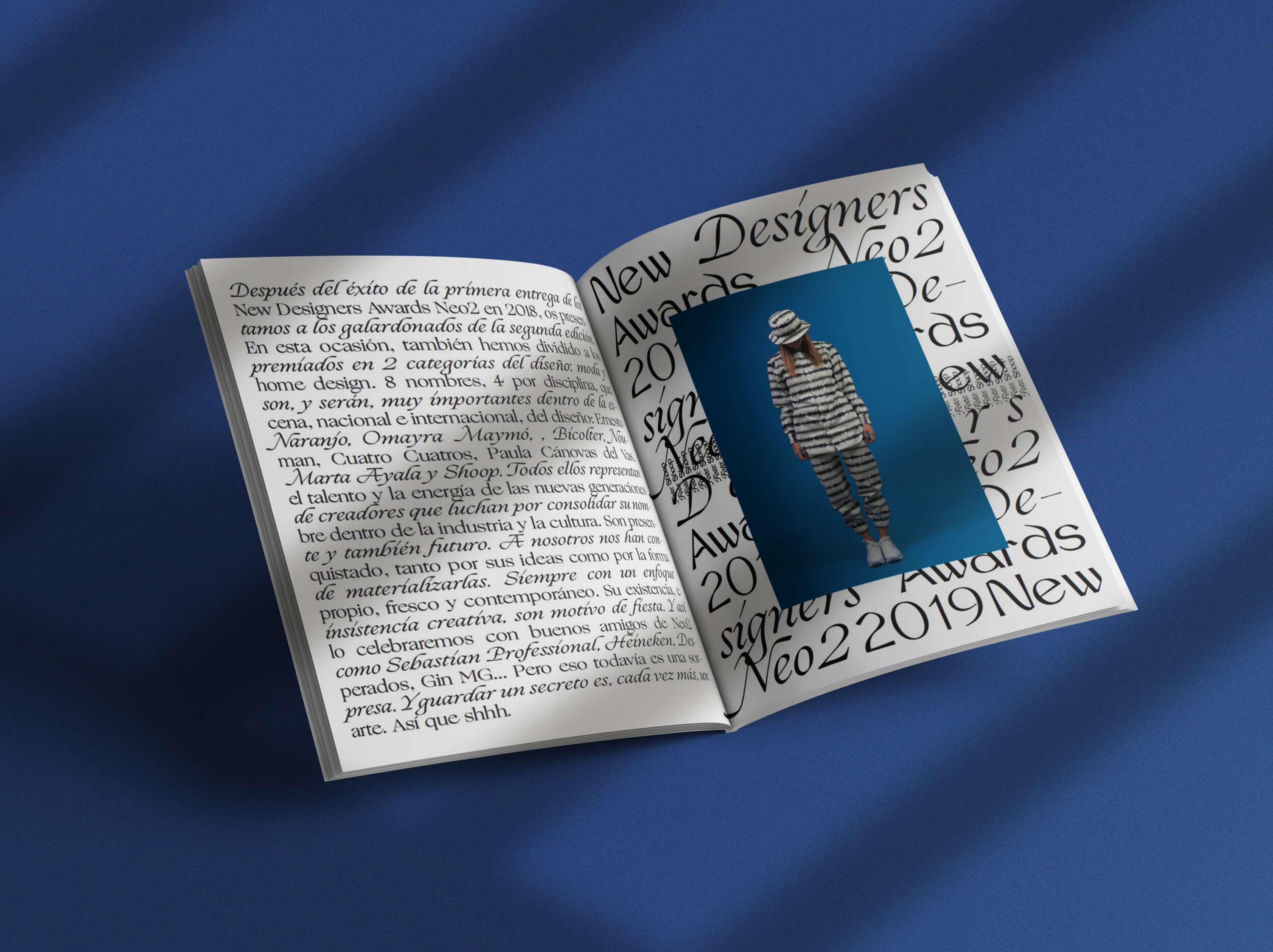 NEO2 brand  + printed magazine by Yarza Twins
