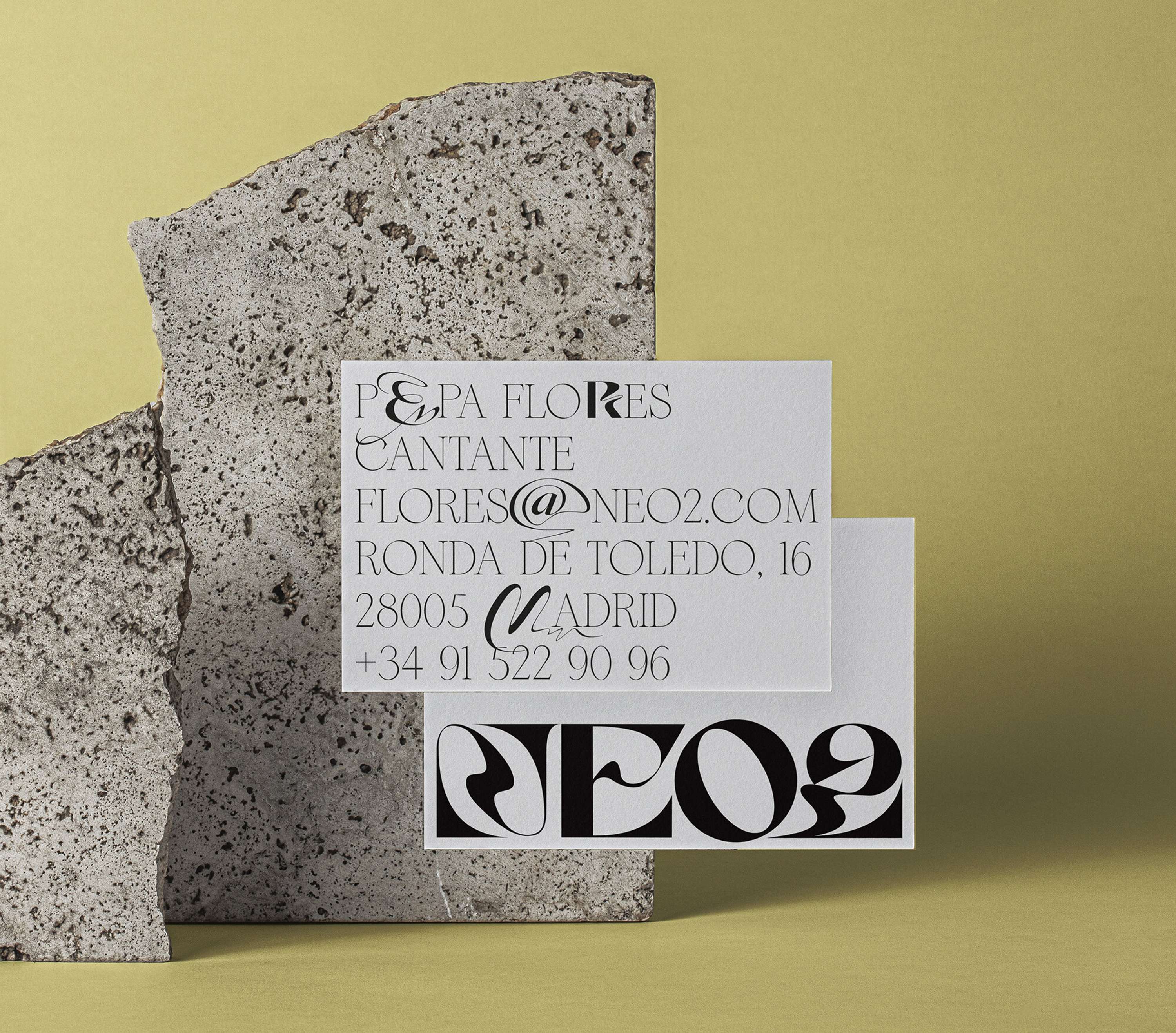 NEO2 brand  + printed magazine by Yarza Twins
