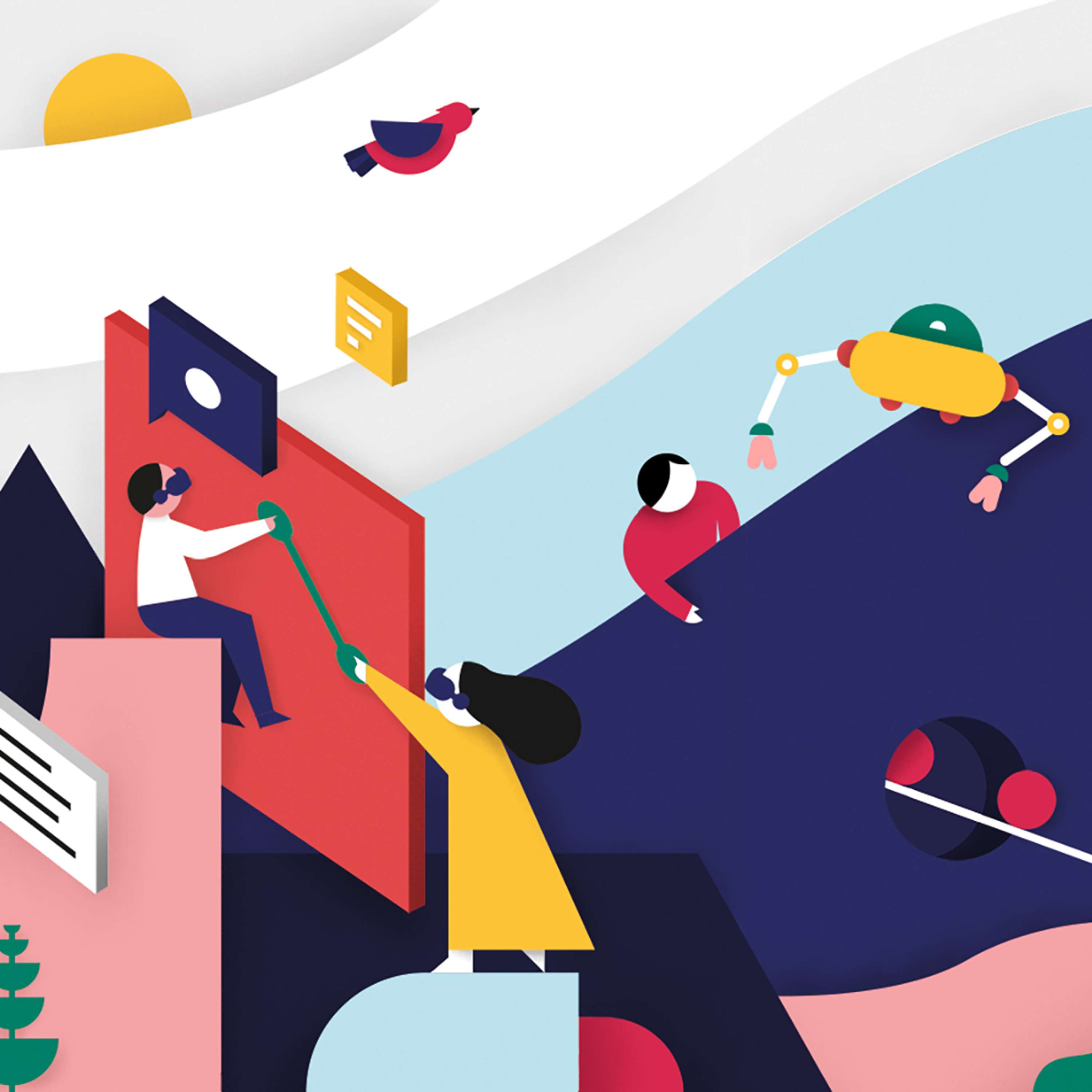 Visual Playground - Deloitte Calgary by Mateusz Napieralski