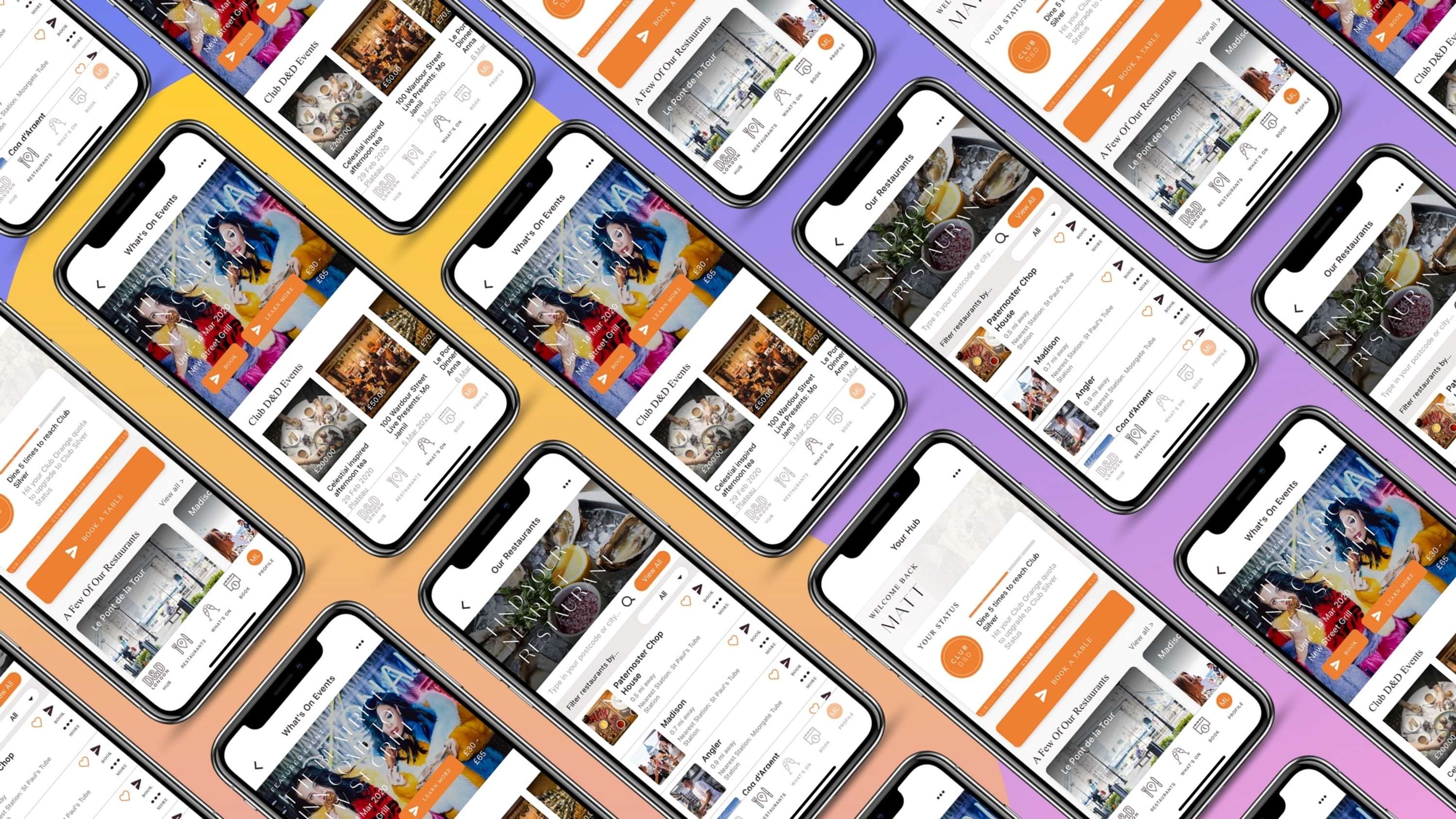 D&D London App by Ruth Carpenter