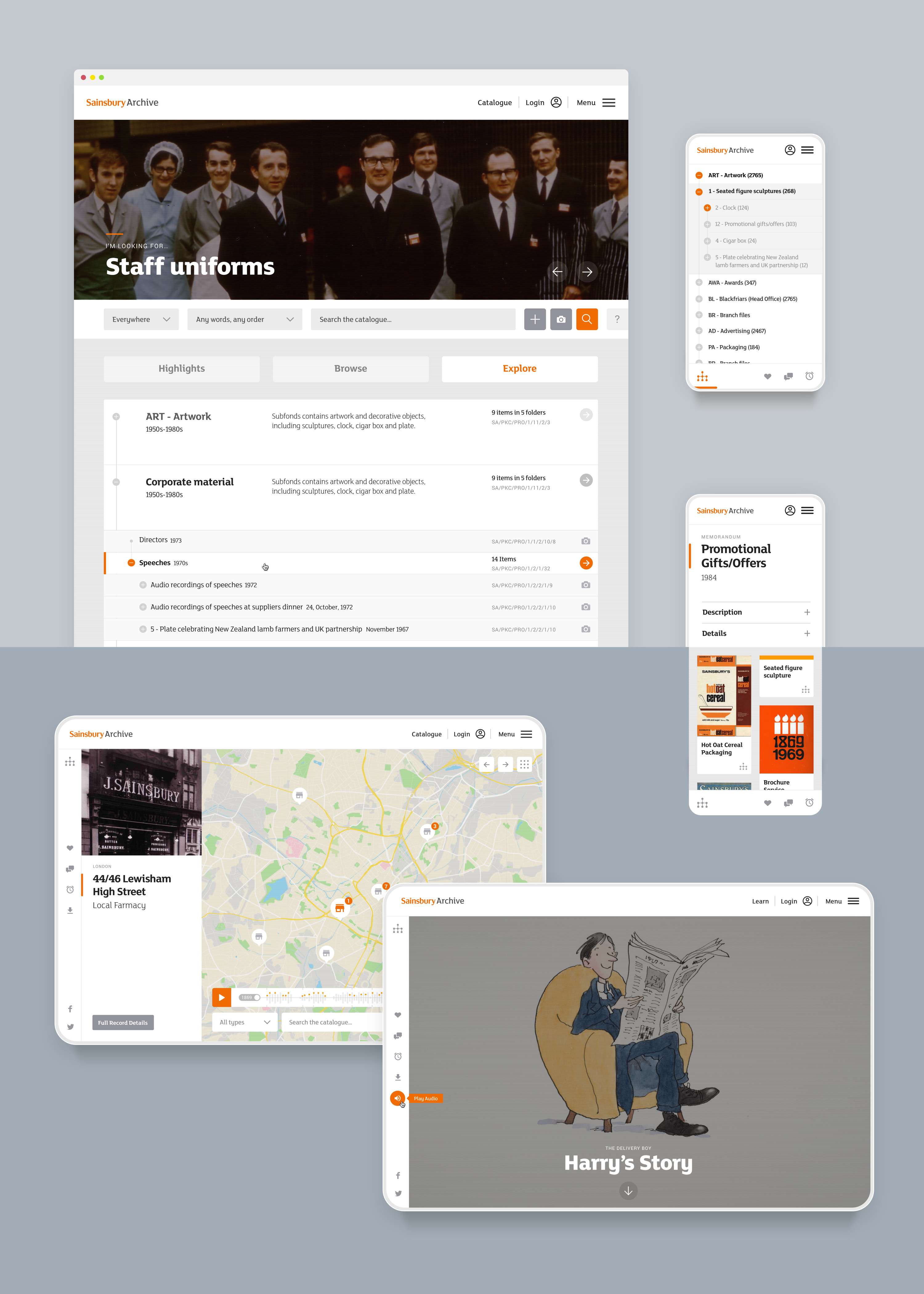 Sainsbury Archive by Keepthinking