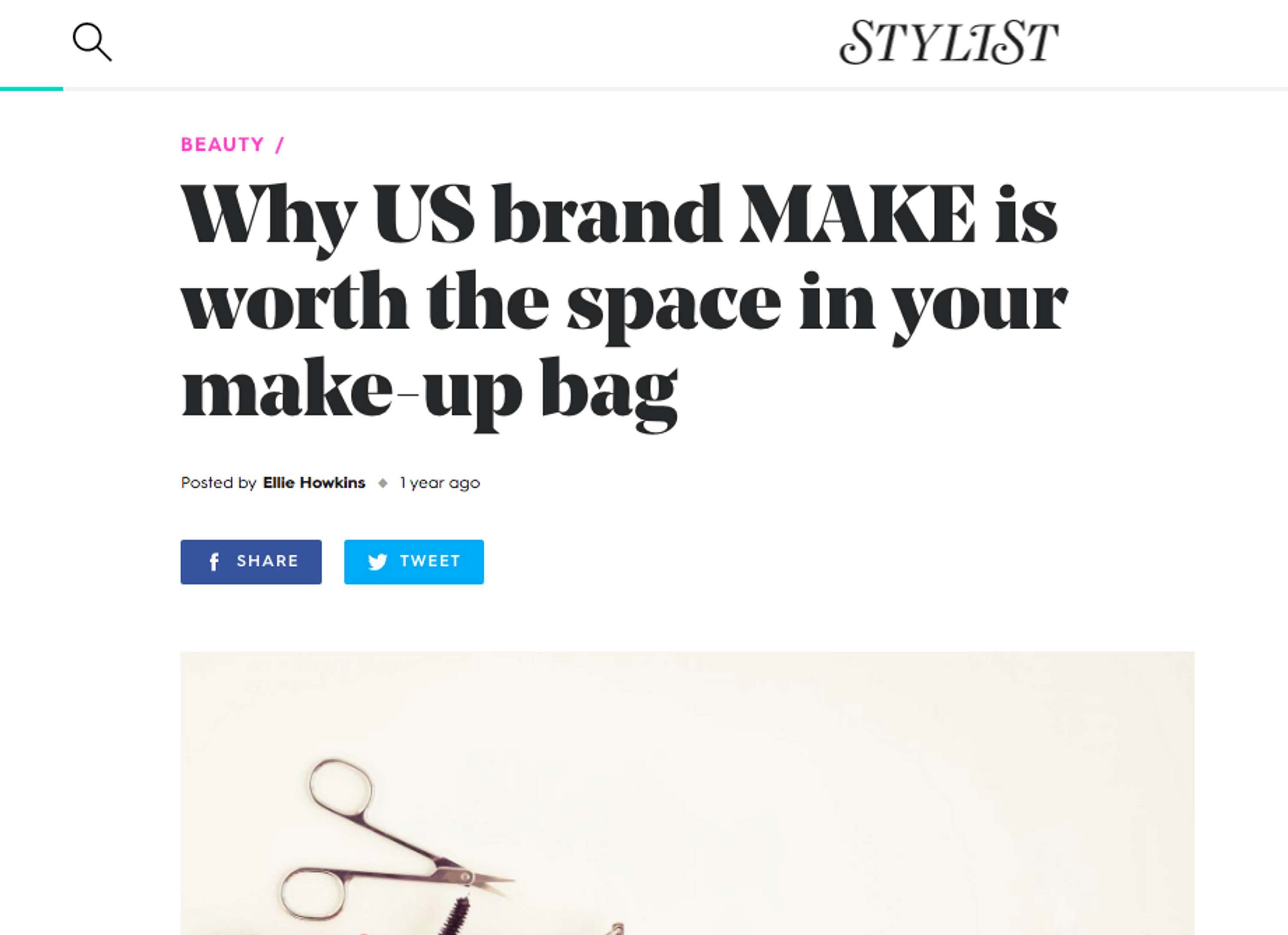 Why US brand MAKE is worth the space in your make-up bag by Ellie Howkins