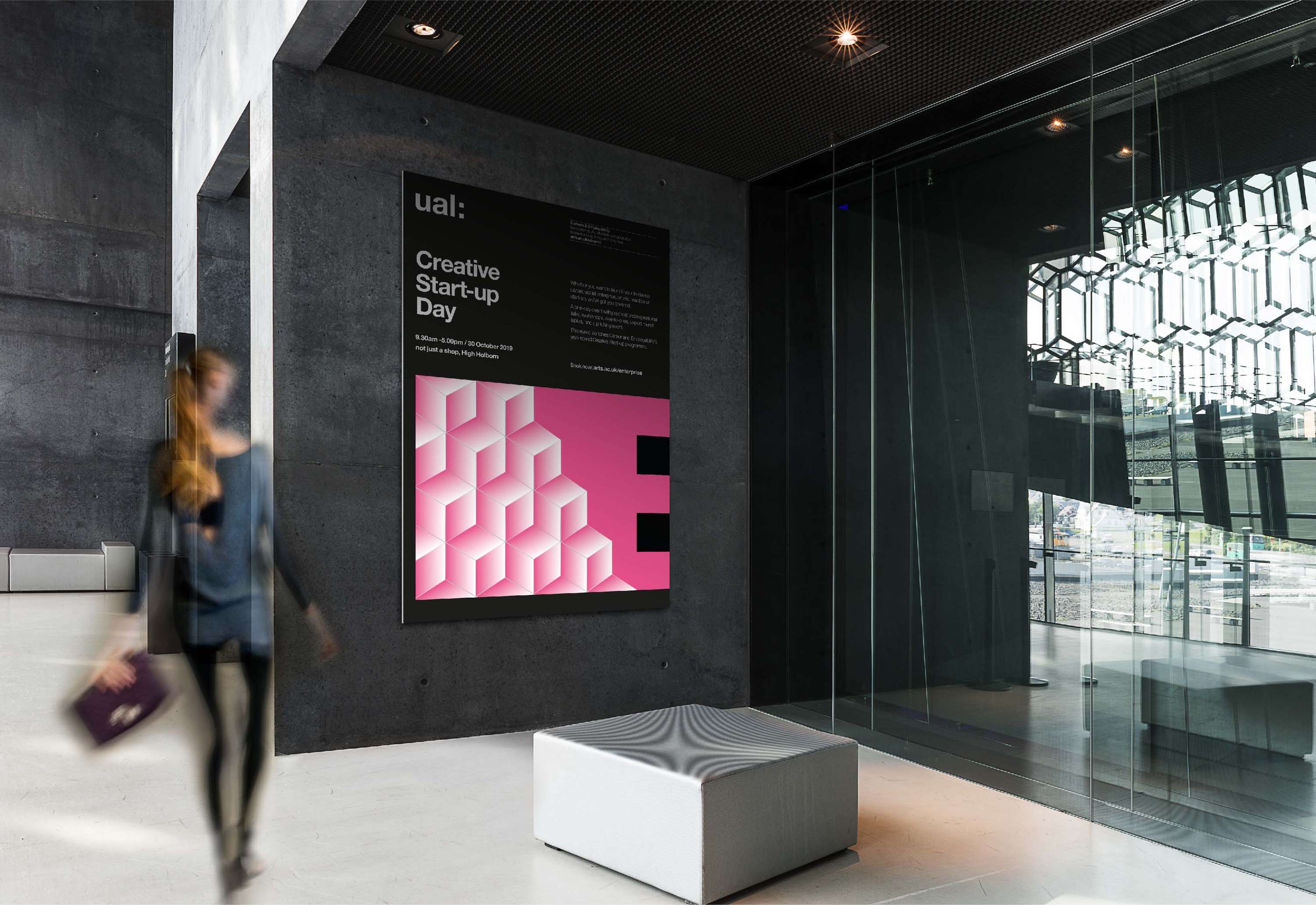 UAL Creative Start-Up Programme Branding by Dominika Chmara