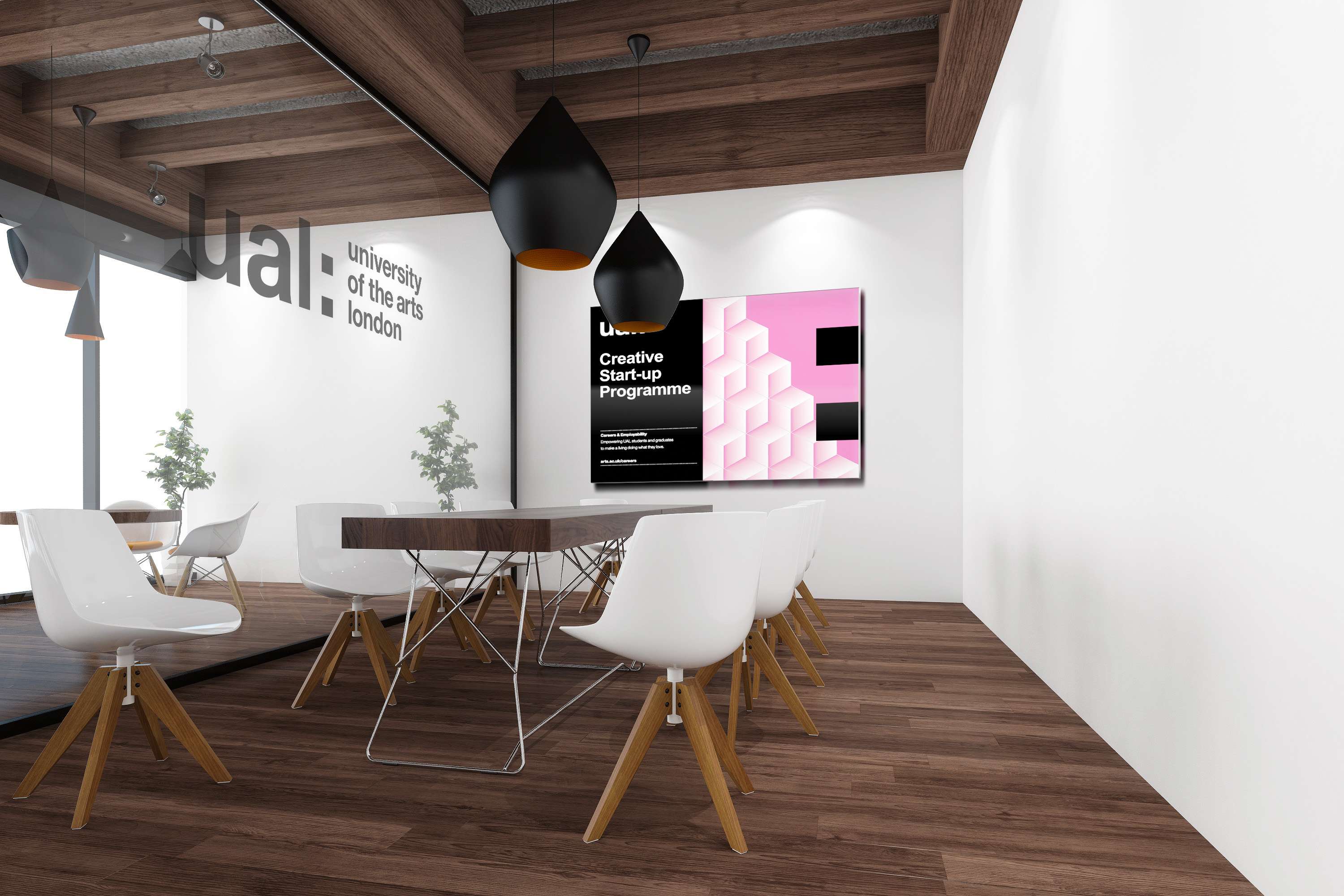 UAL Creative Start-Up Programme Branding by Dominika Chmara