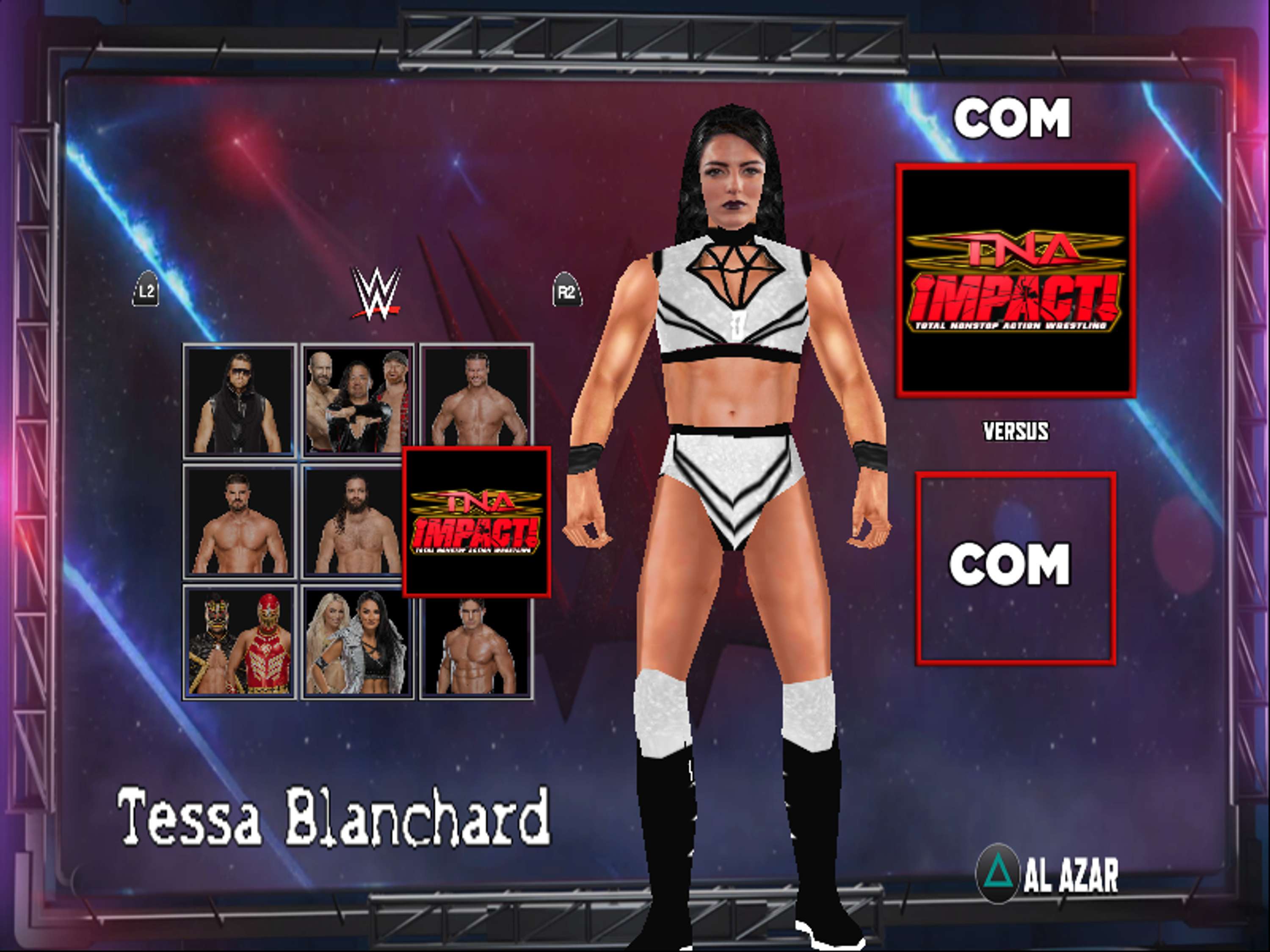 WWF No Mercy N64 Updated Roster by NightmareShango Shango