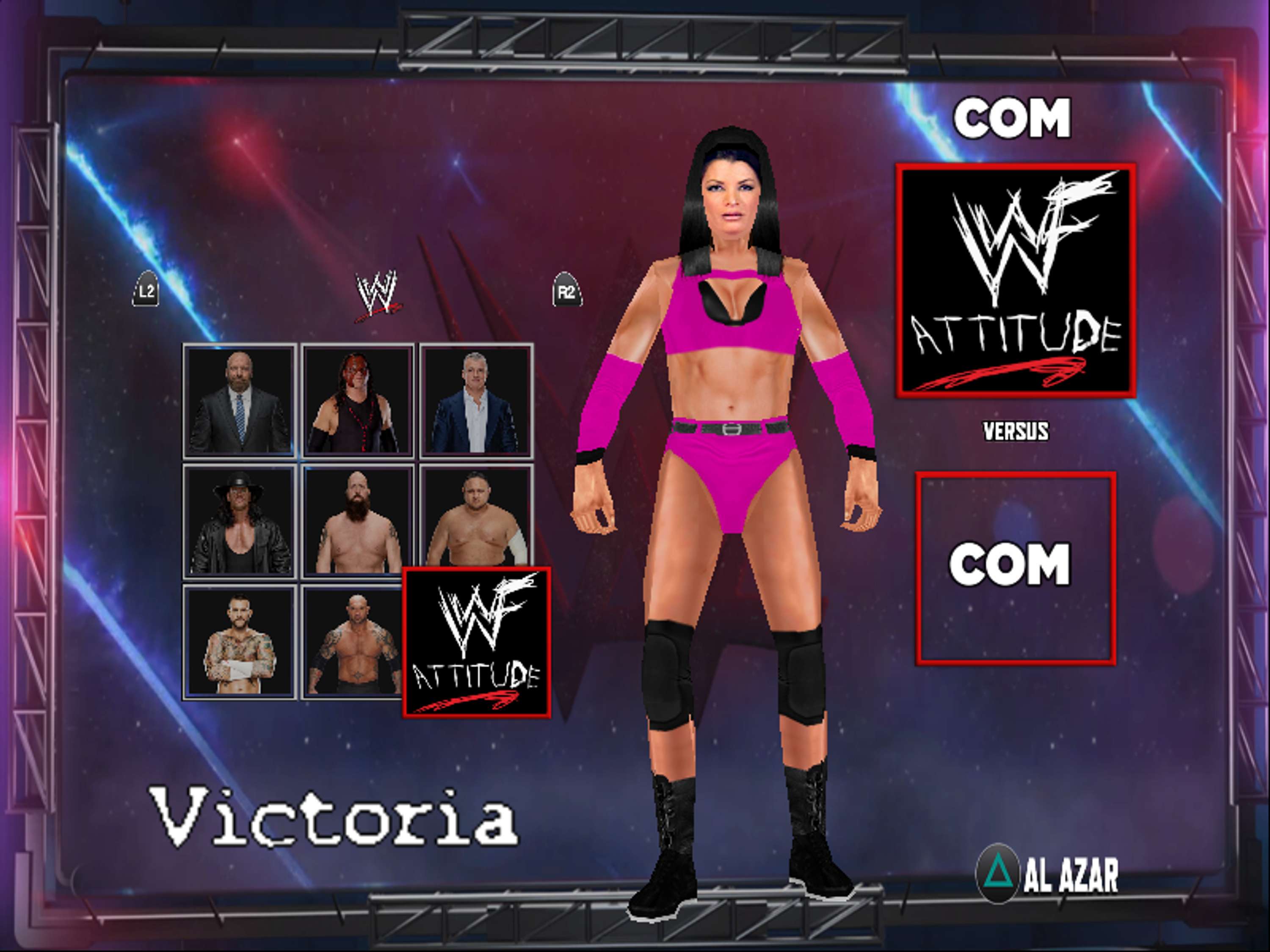 WWF No Mercy N64 Updated Roster by NightmareShango Shango
