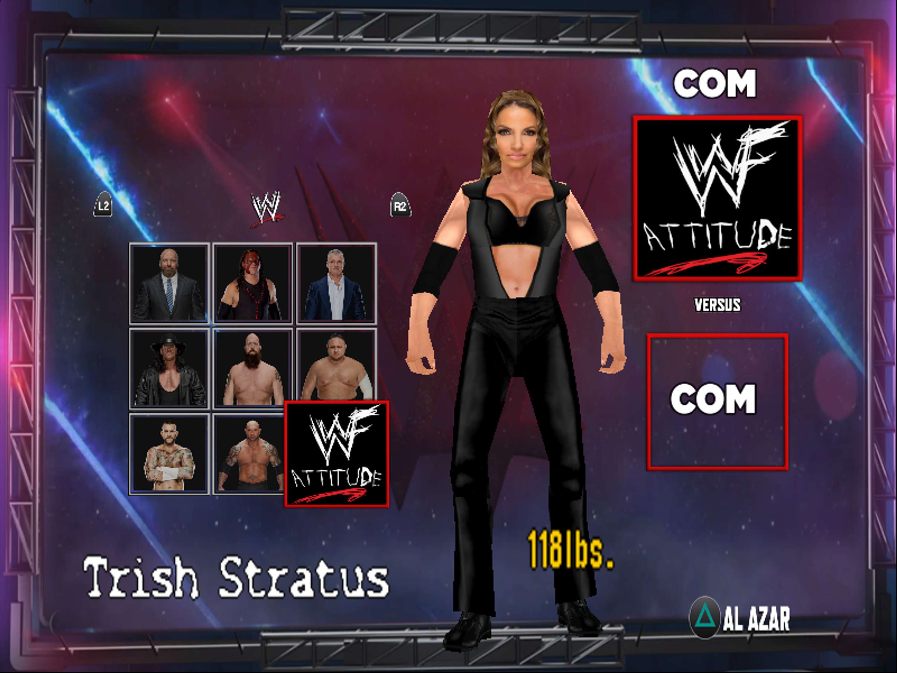 WWF No Mercy N64 Updated Roster by NightmareShango Shango