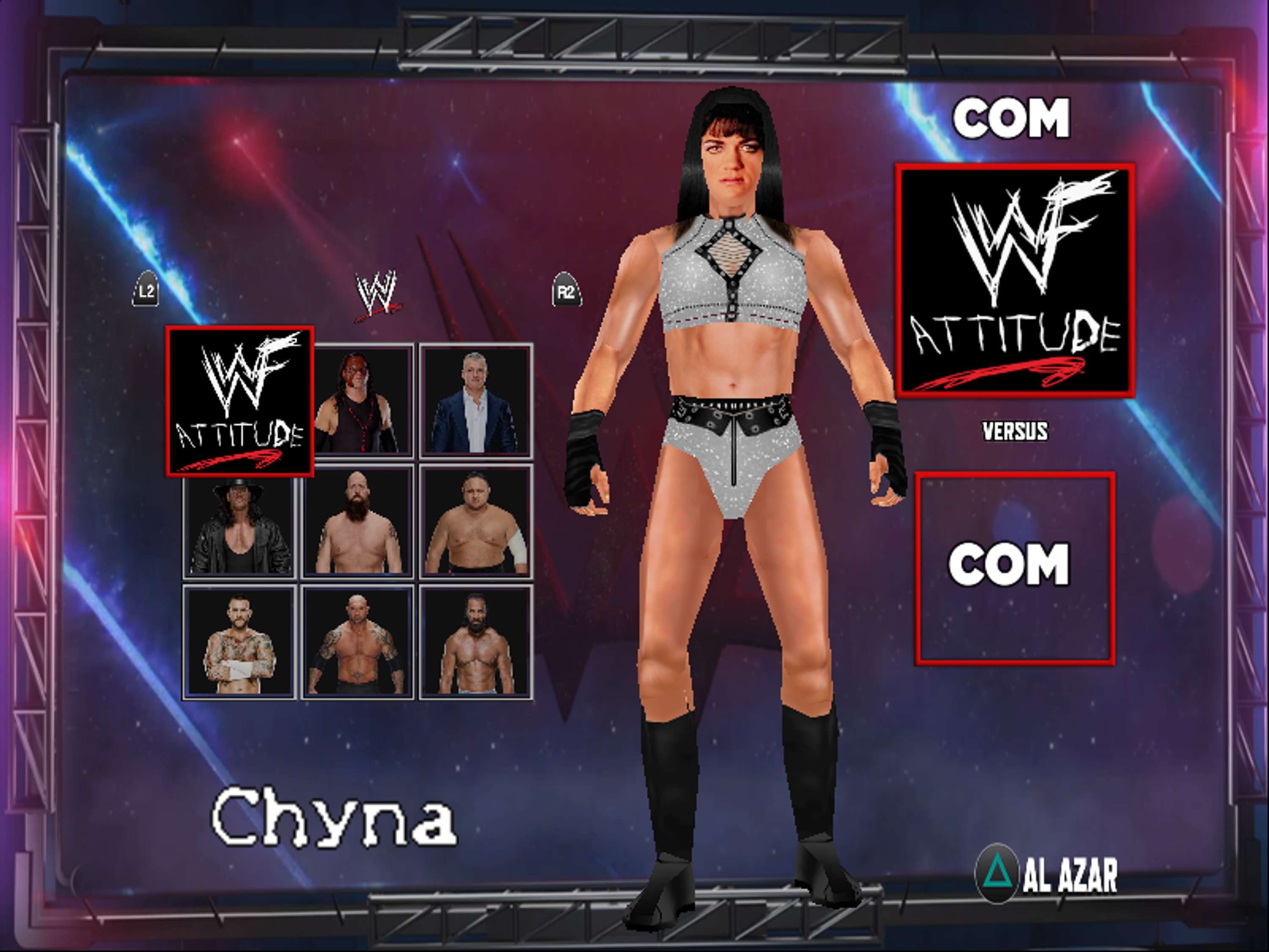 WWF No Mercy N64 Updated Roster by NightmareShango Shango