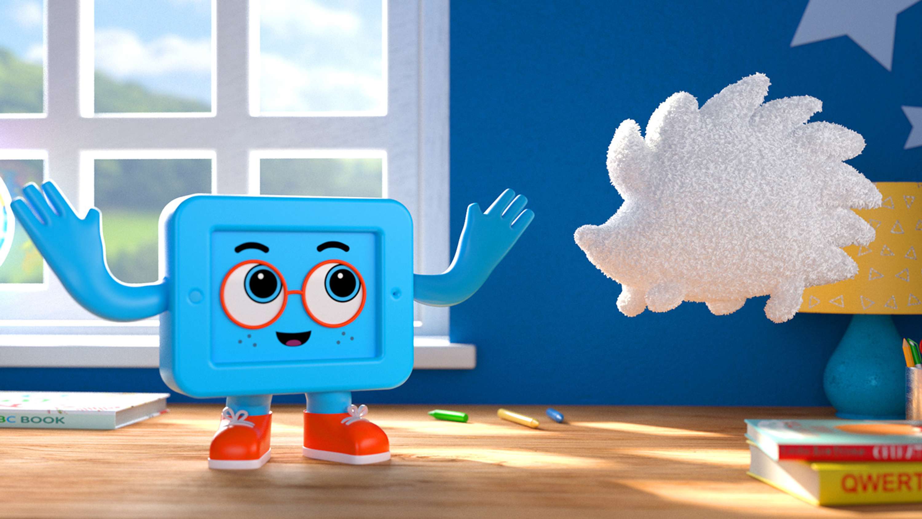 Codey And The Cloud - Hedgehog by Joseph Lattimer