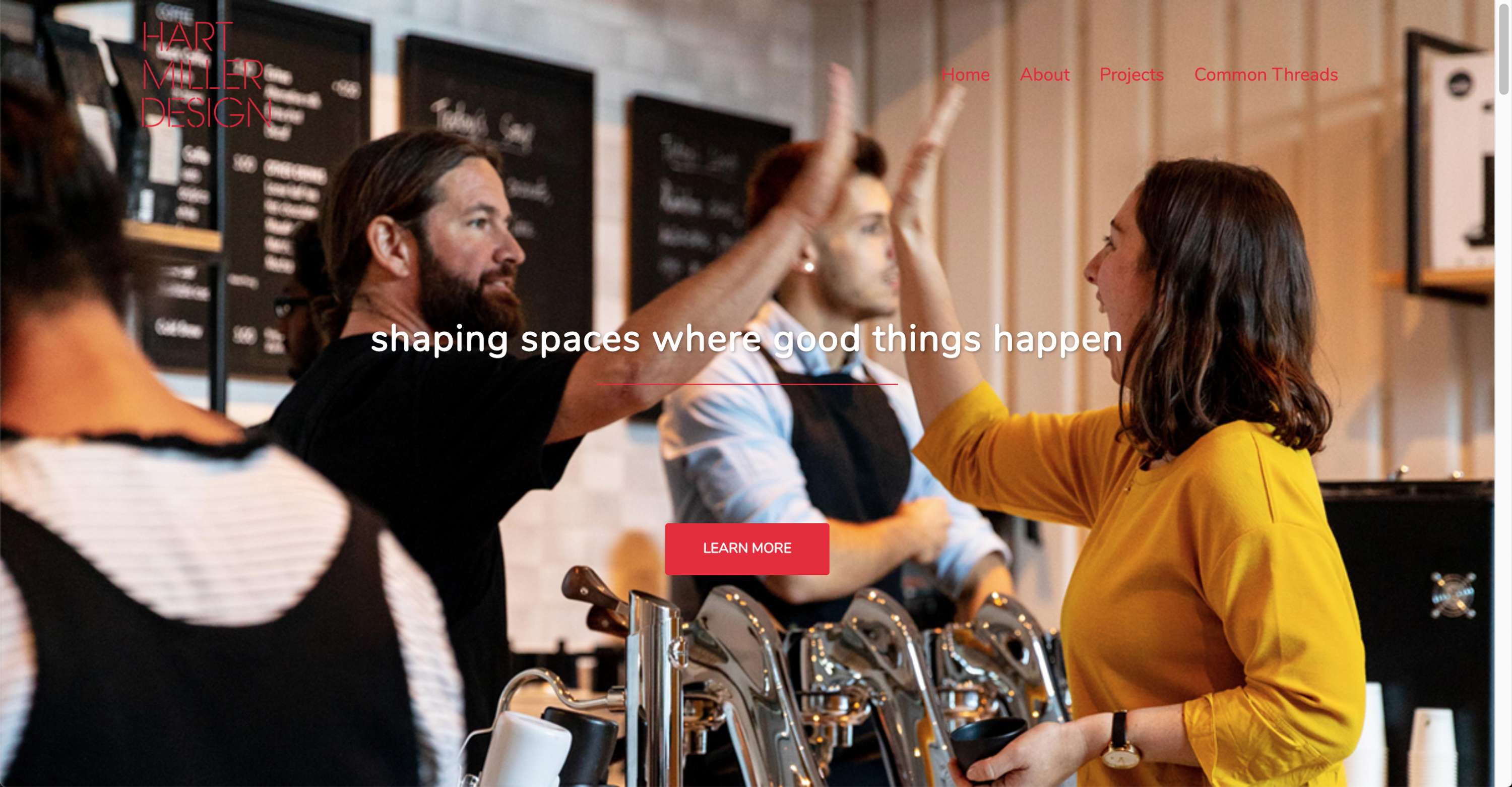 Hart Miller Design - Website Repositioning by Alexander Barnes-Ross
