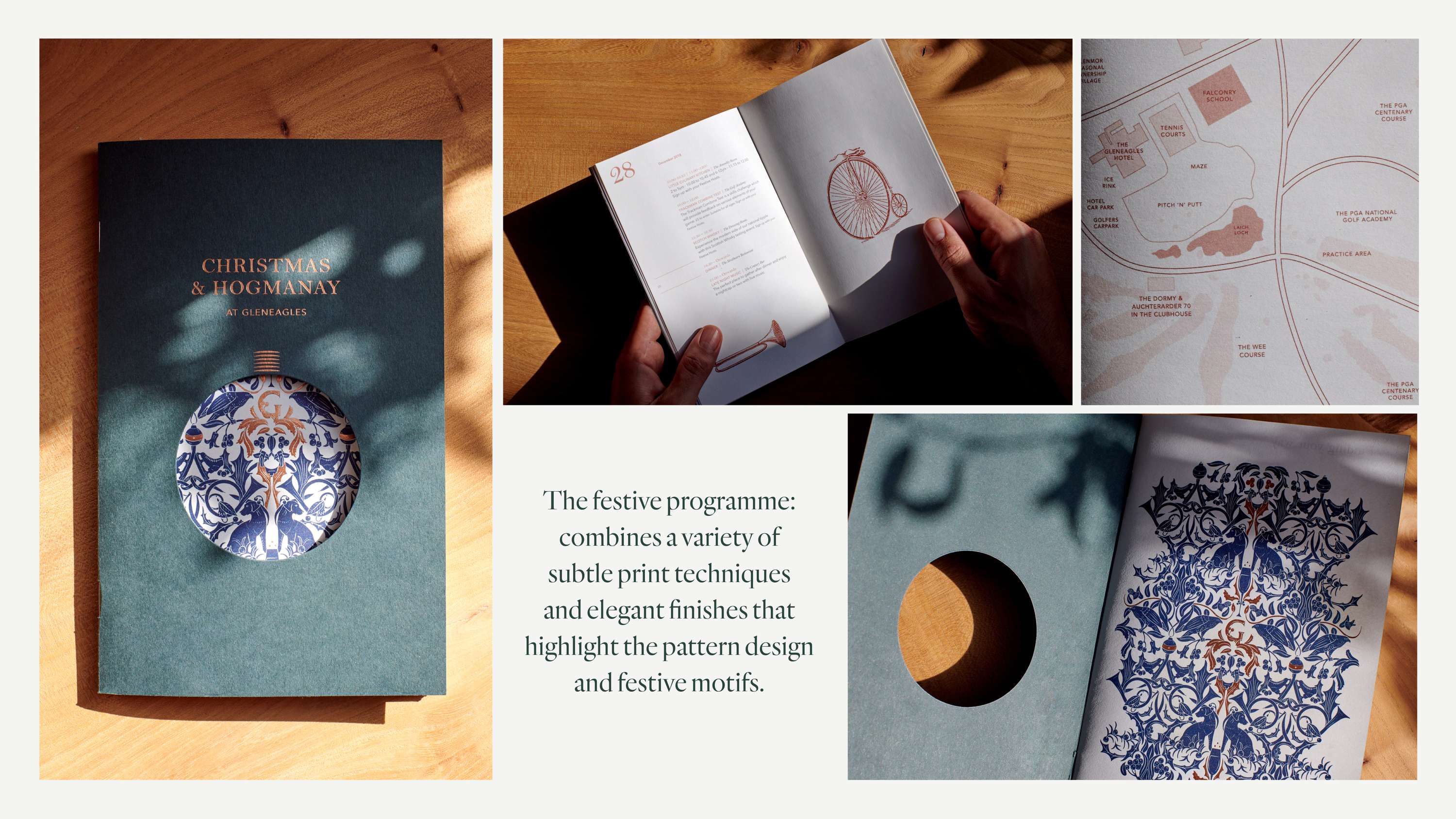 Glenealges Festive Identity by Olivia Elias