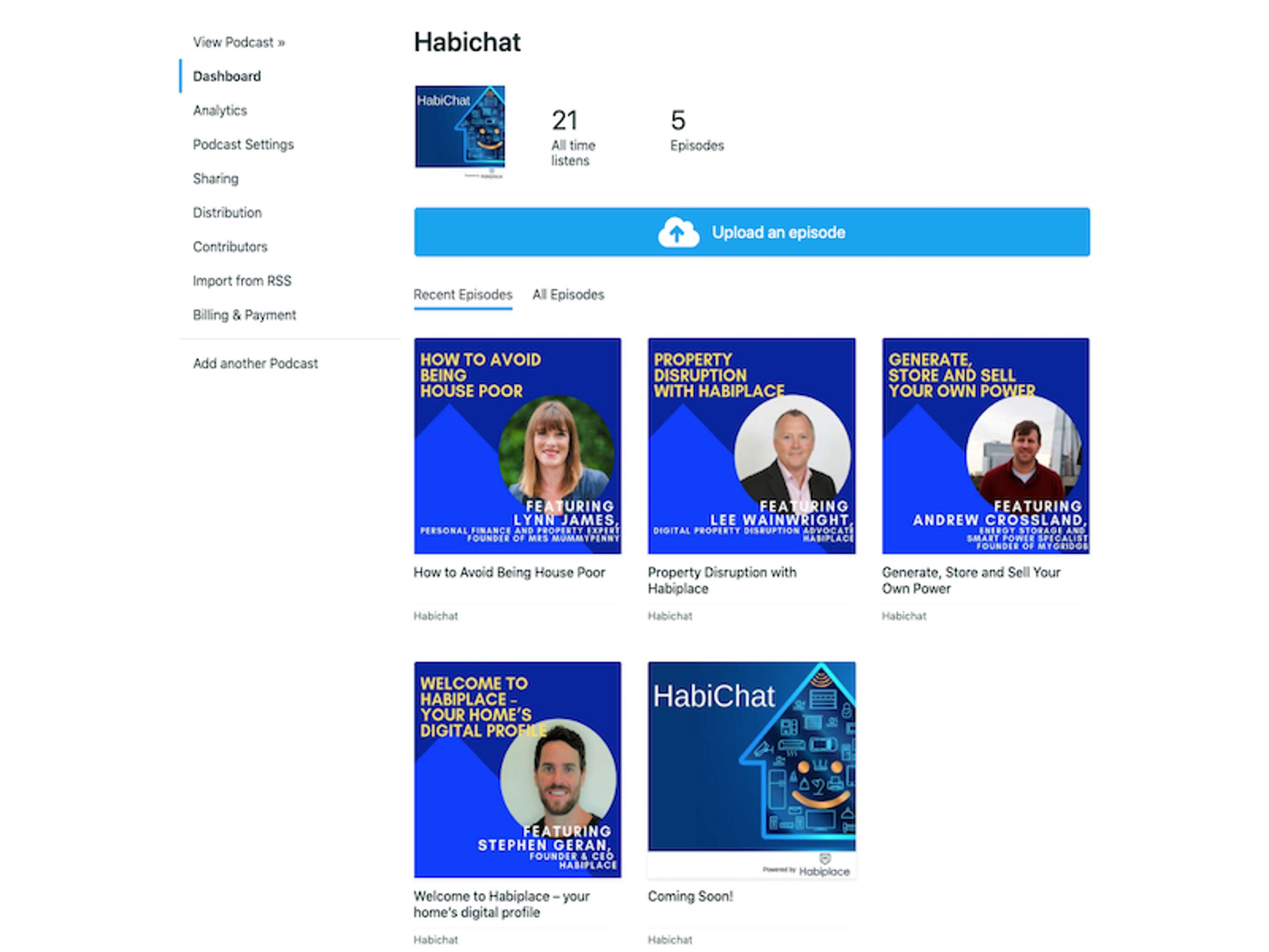 Podcast Hosting by David Howell