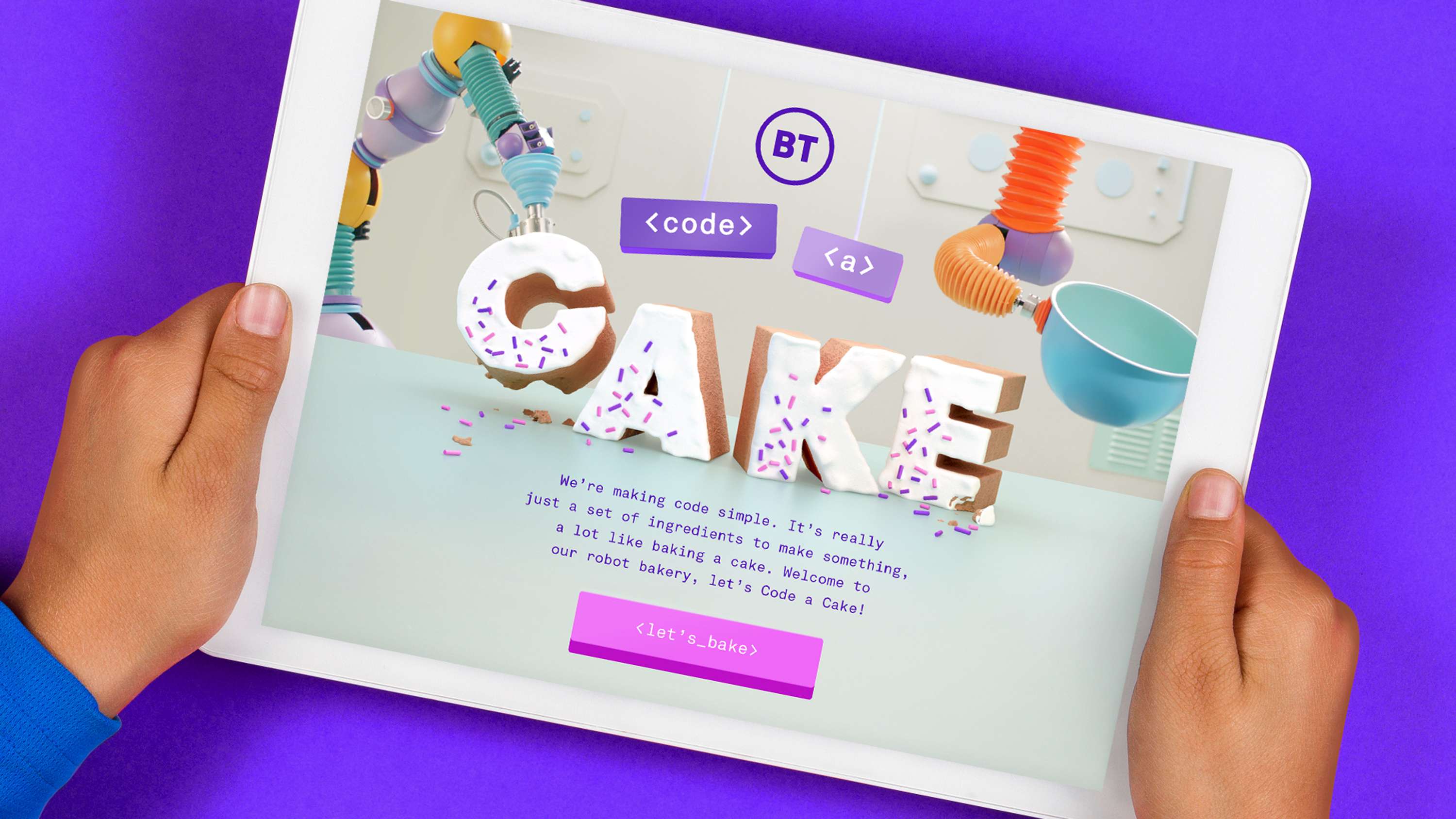 BT Code a Cake by AnalogFolk