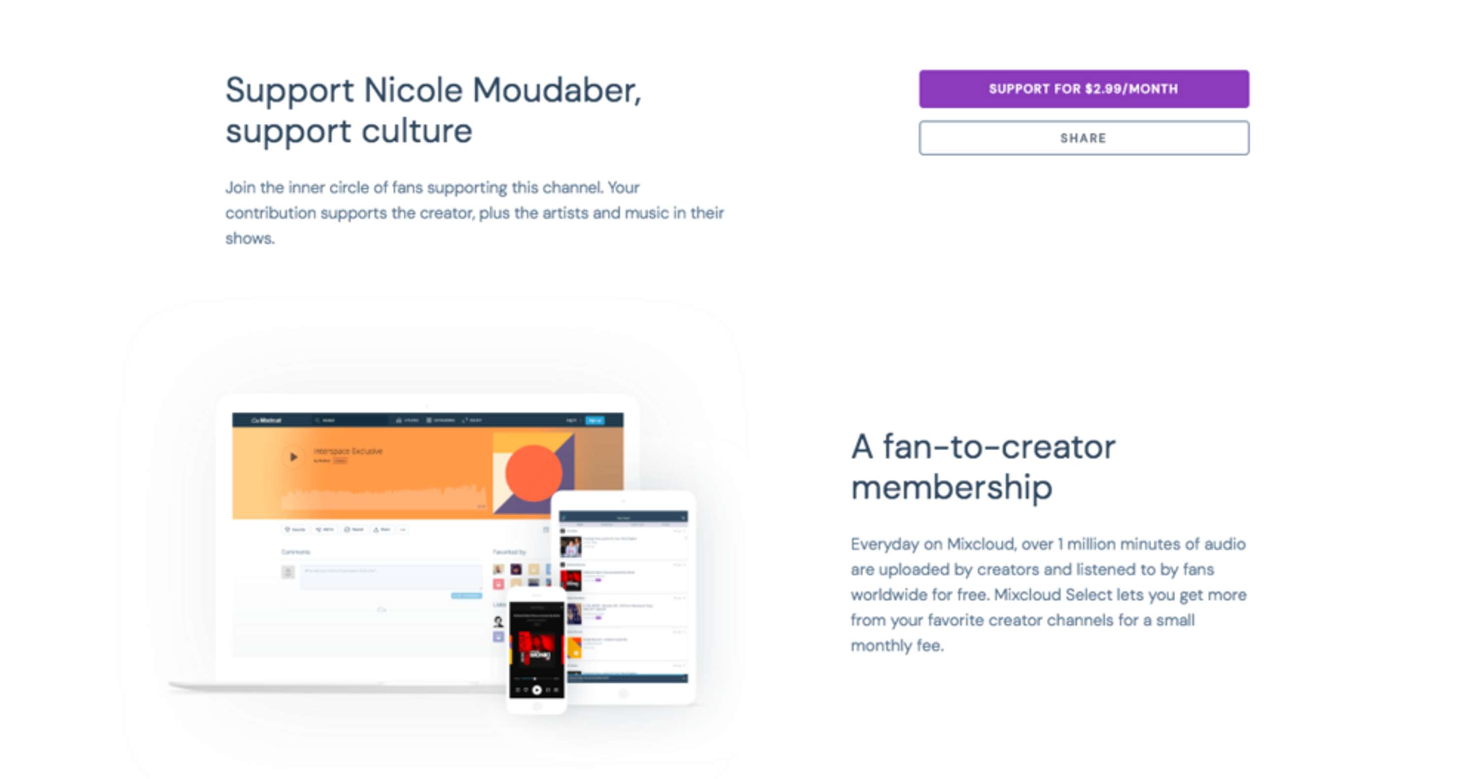 Empowering audio creators to build fan communities with Mixcloud Select by Lisa Roolant
