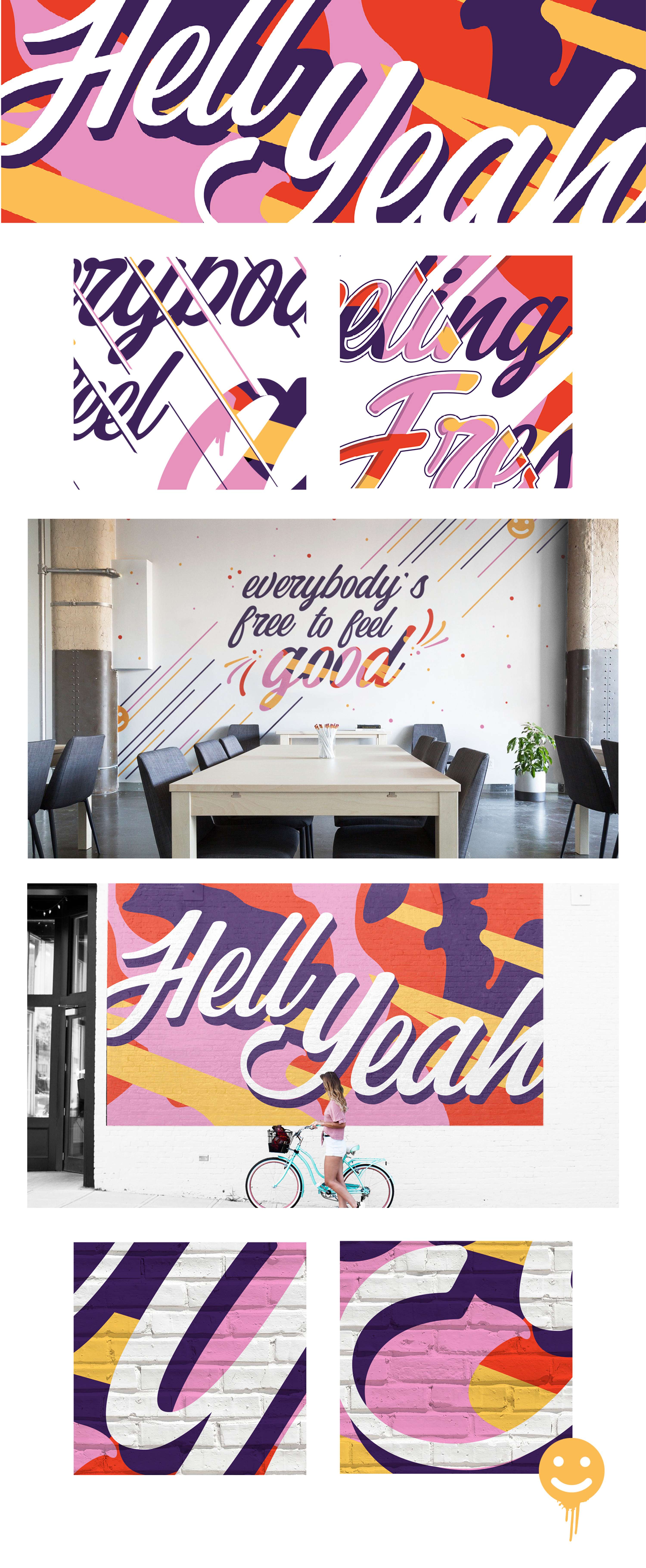 Hell Yeah Murals by Teresa Fryxell