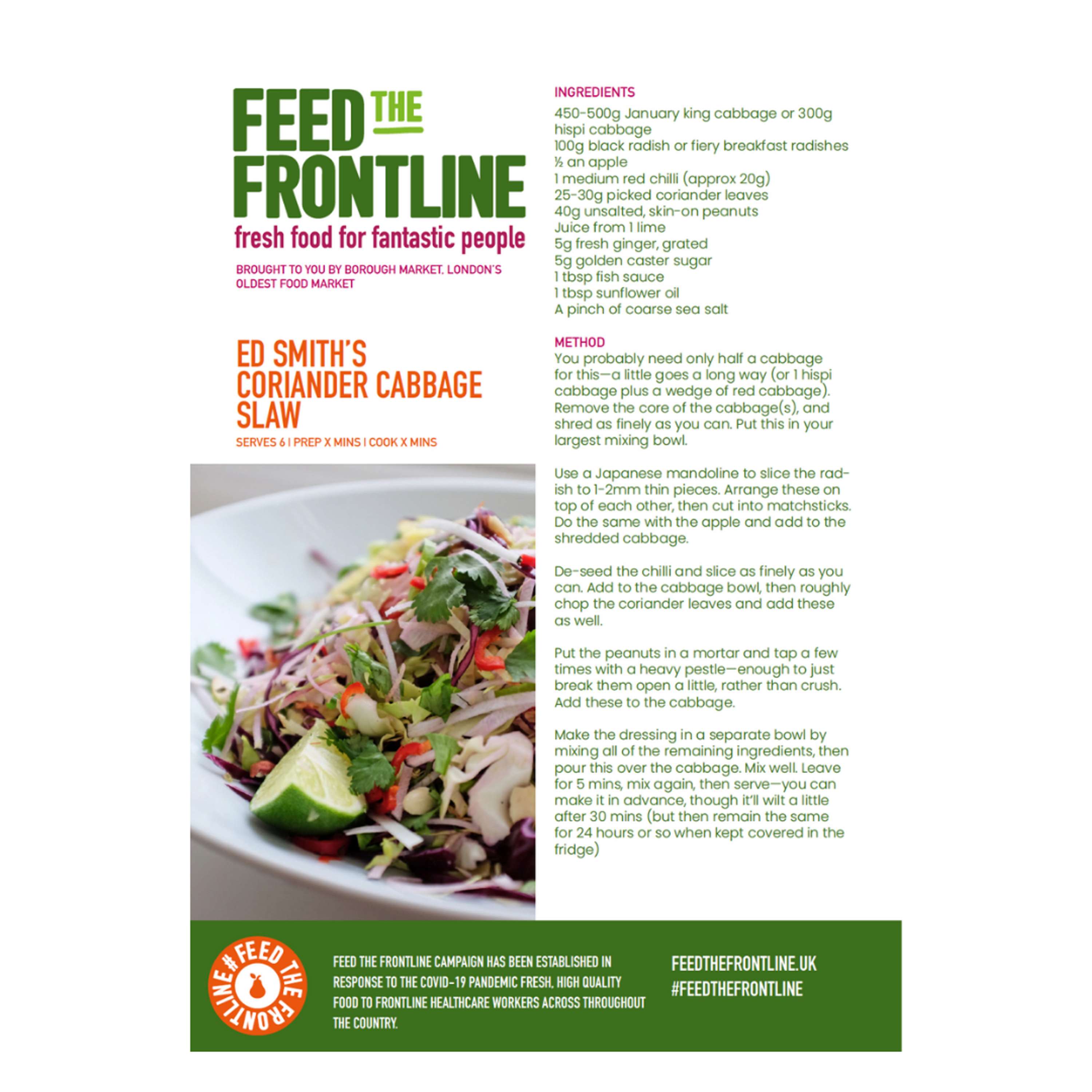 Feed the Frontline by Laura Bailey