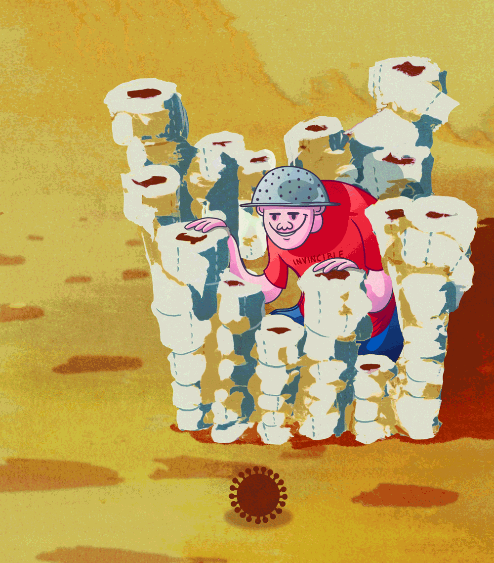 Covid-19 Editorial Collab by Liam Callebout