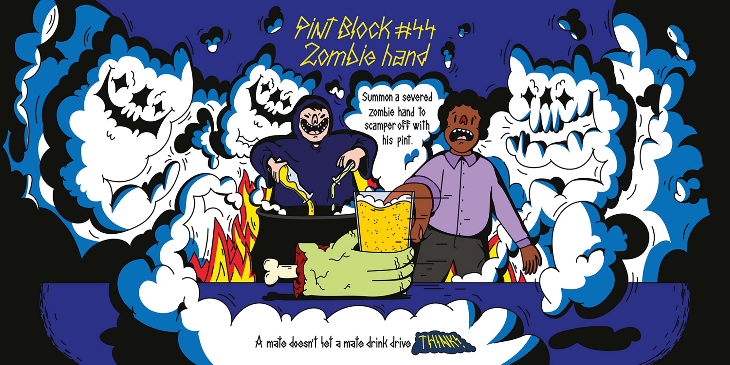 Pint Block THINK! by Inga Ziemele