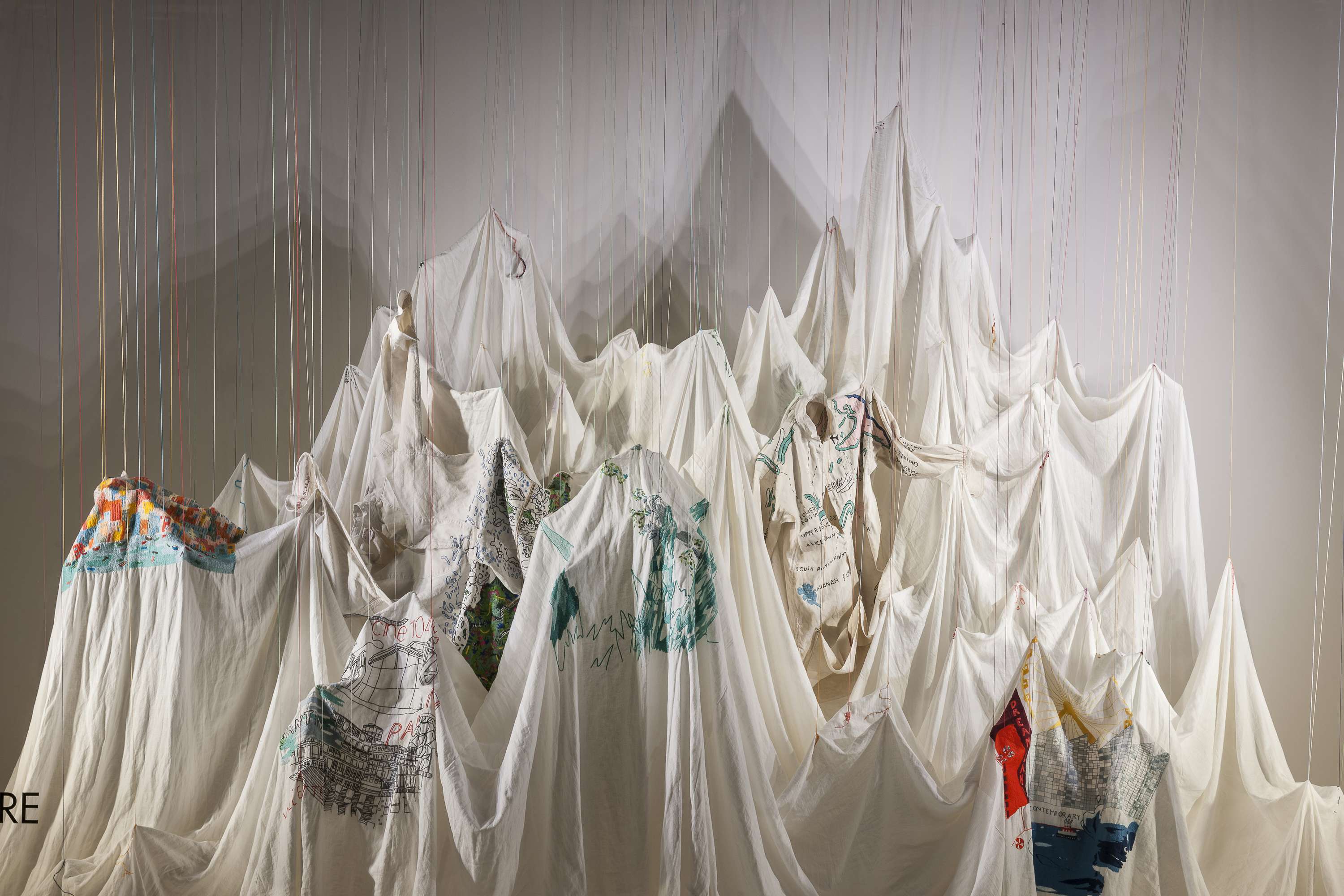 MATERIAL WORLD - SELFRIDGES - WINDOW SETS by Emily Outhwaite