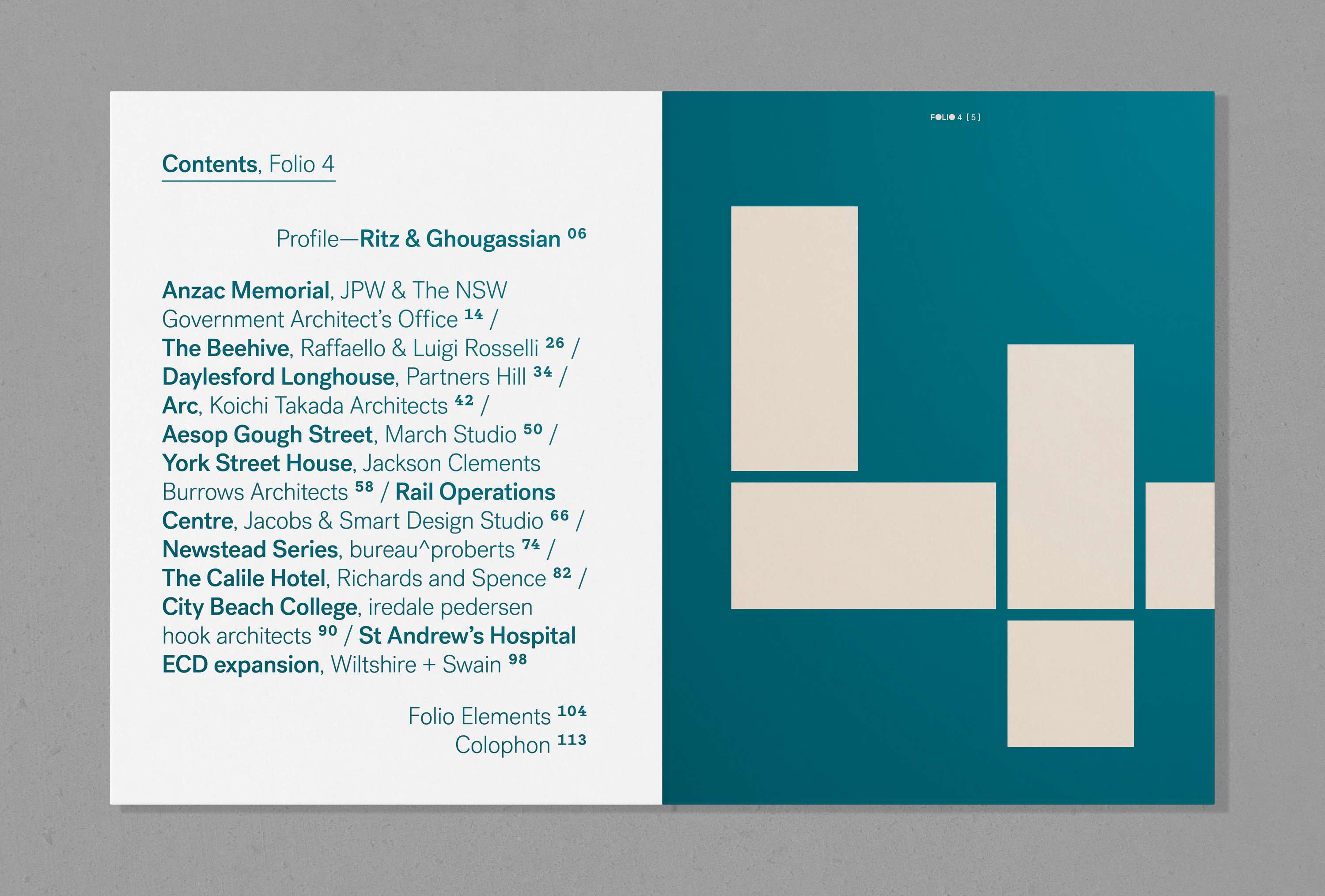 Folio, issue 4 by Michael Bojkowski