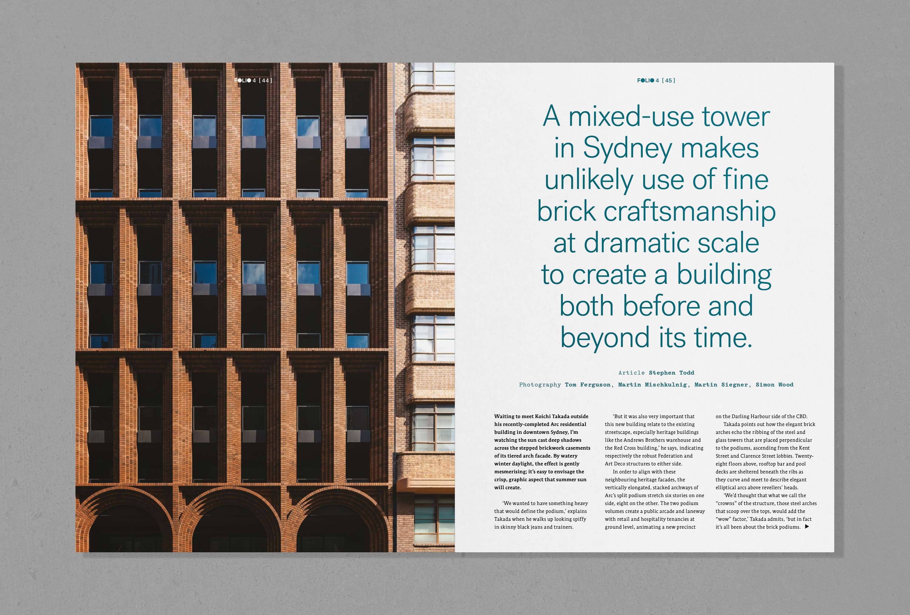 Folio, issue 4 by Michael Bojkowski